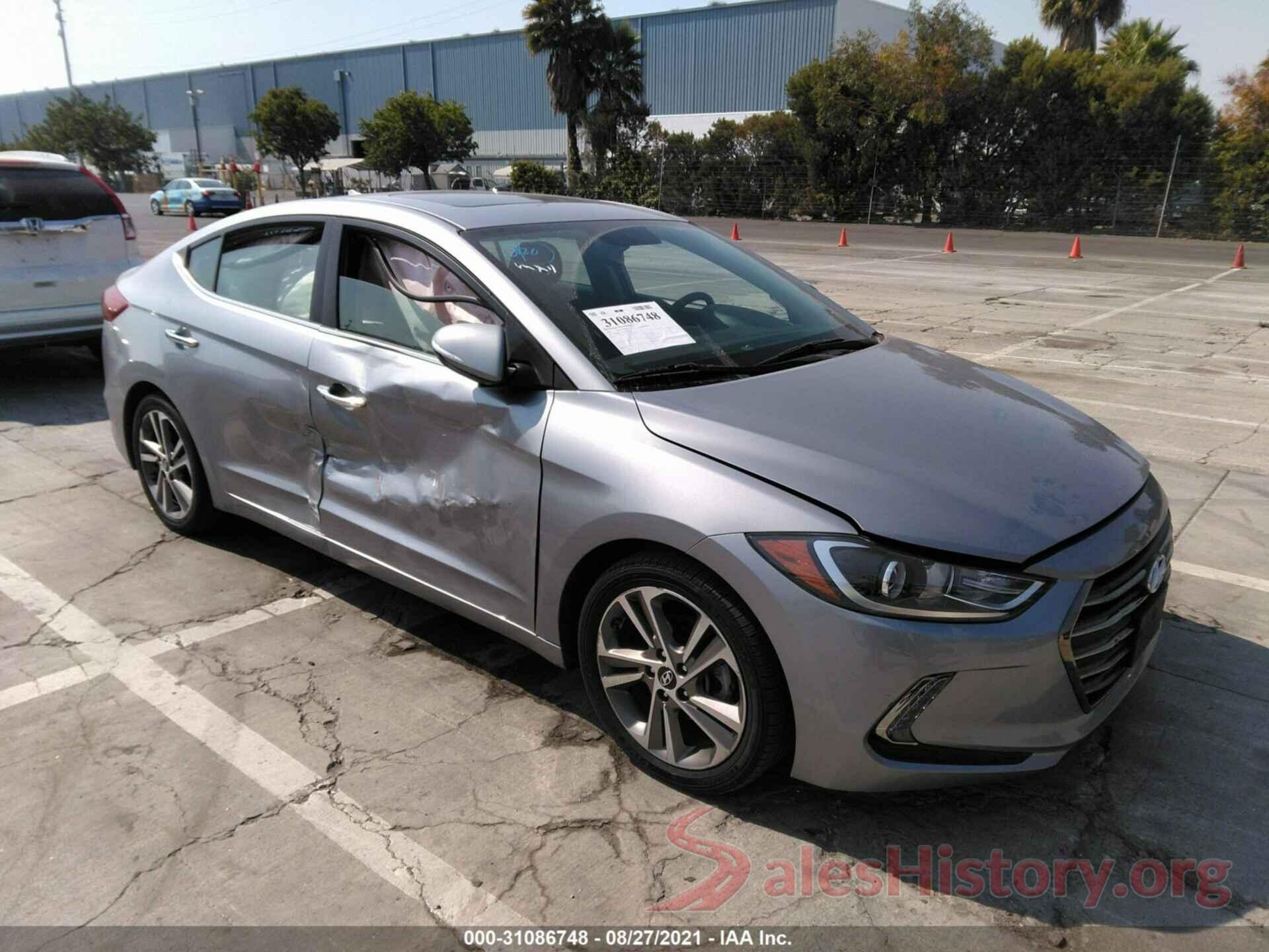 5NPD84LF7HH014915 2017 HYUNDAI ELANTRA