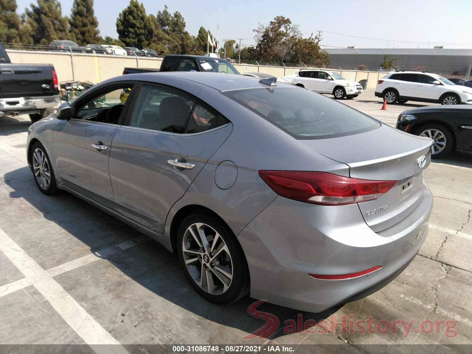 5NPD84LF7HH014915 2017 HYUNDAI ELANTRA