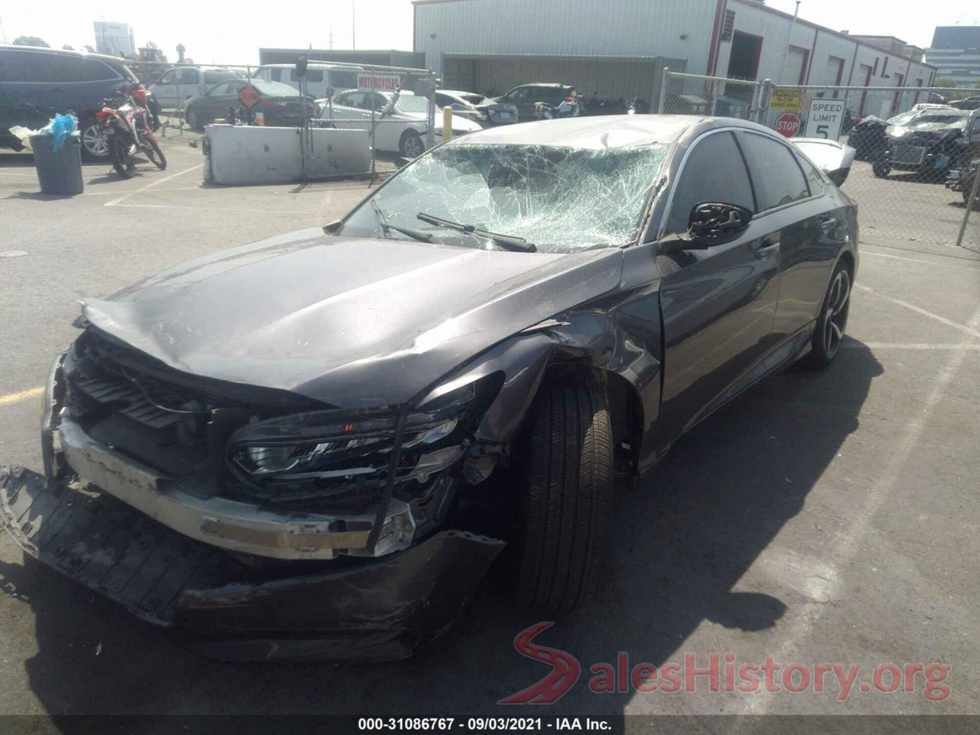 1HGCV1F38JA264022 2018 HONDA ACCORD SEDAN