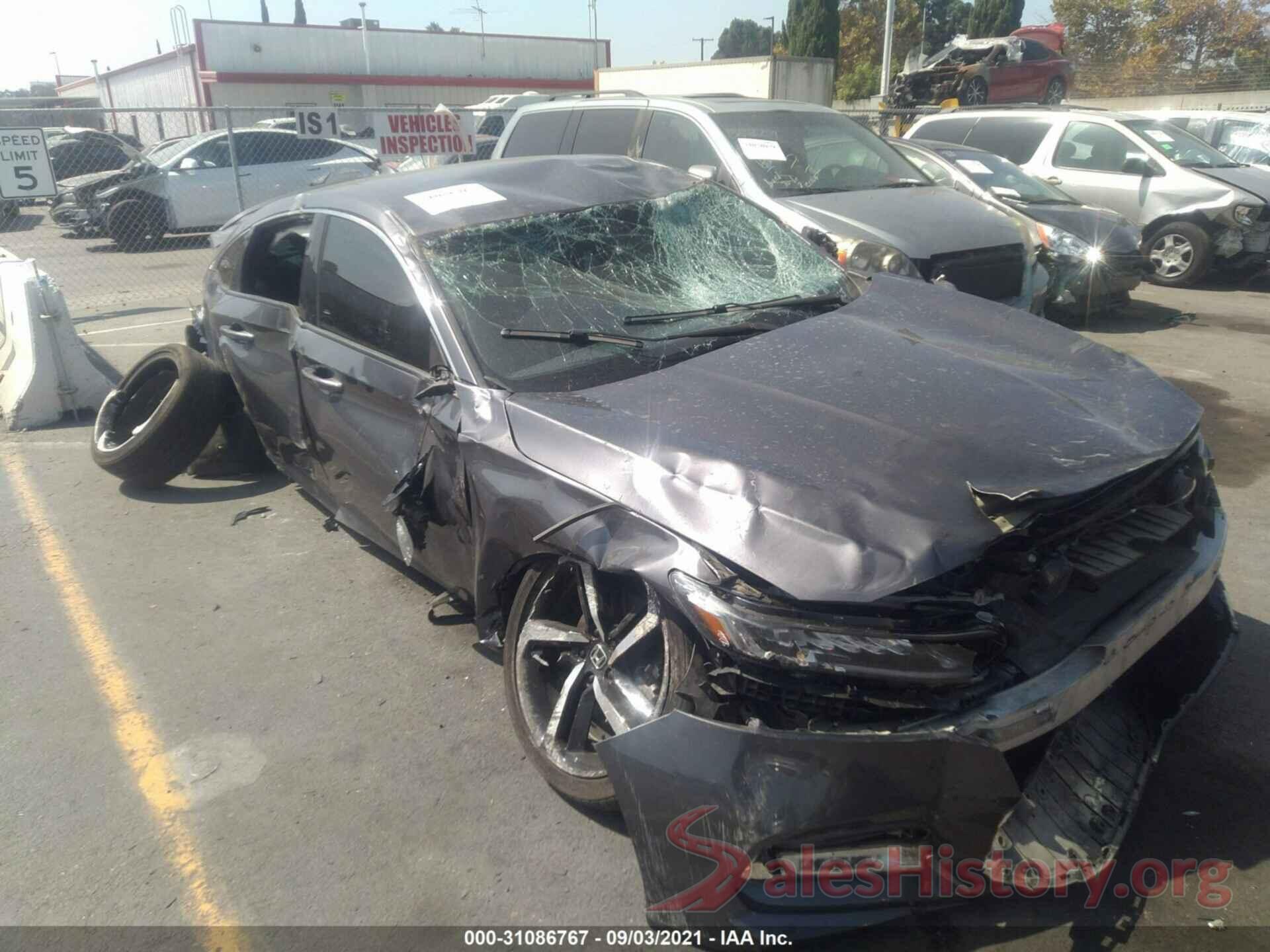 1HGCV1F38JA264022 2018 HONDA ACCORD SEDAN