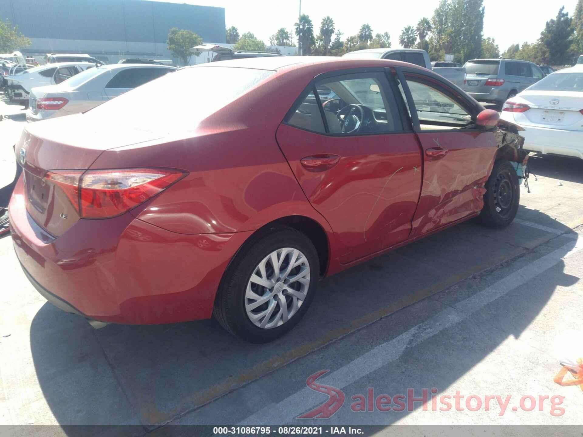 5YFBURHE5HP647710 2017 TOYOTA COROLLA