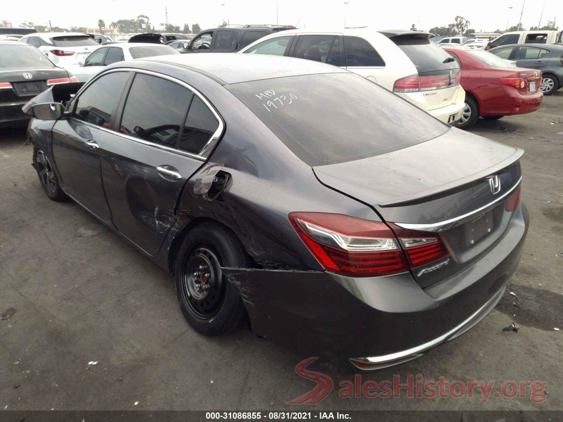 1HGCR2F34GA024310 2016 HONDA ACCORD SEDAN