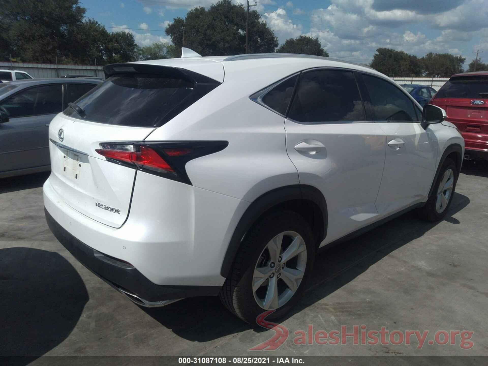 JTJYARBZ1H2080888 2017 LEXUS NX