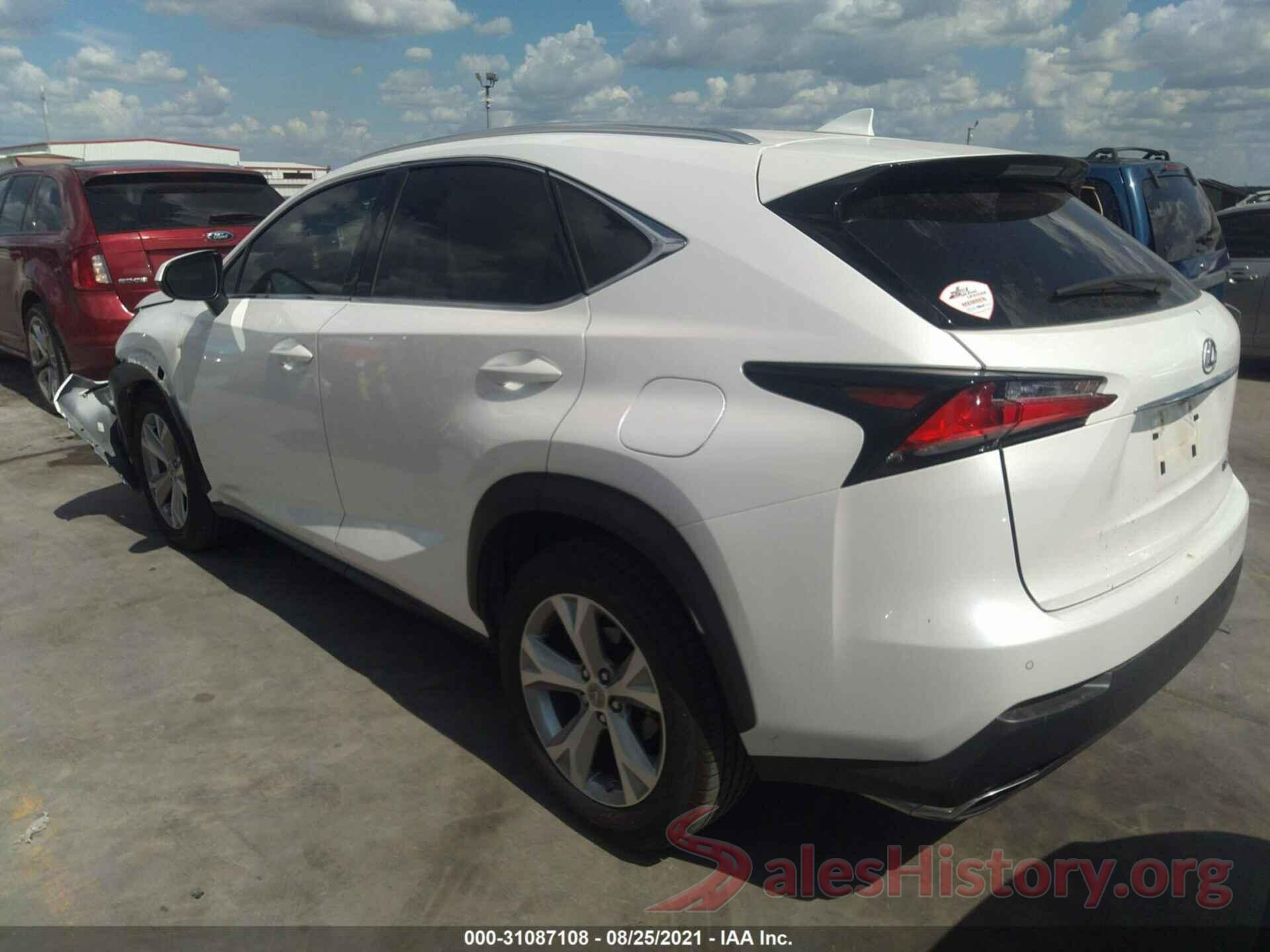 JTJYARBZ1H2080888 2017 LEXUS NX