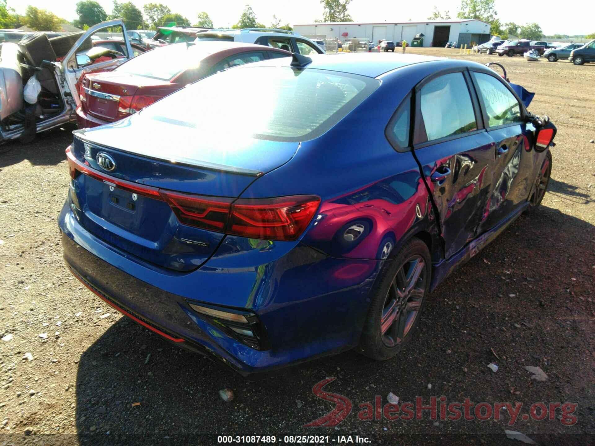 3KPF34AD0ME283412 2021 KIA FORTE