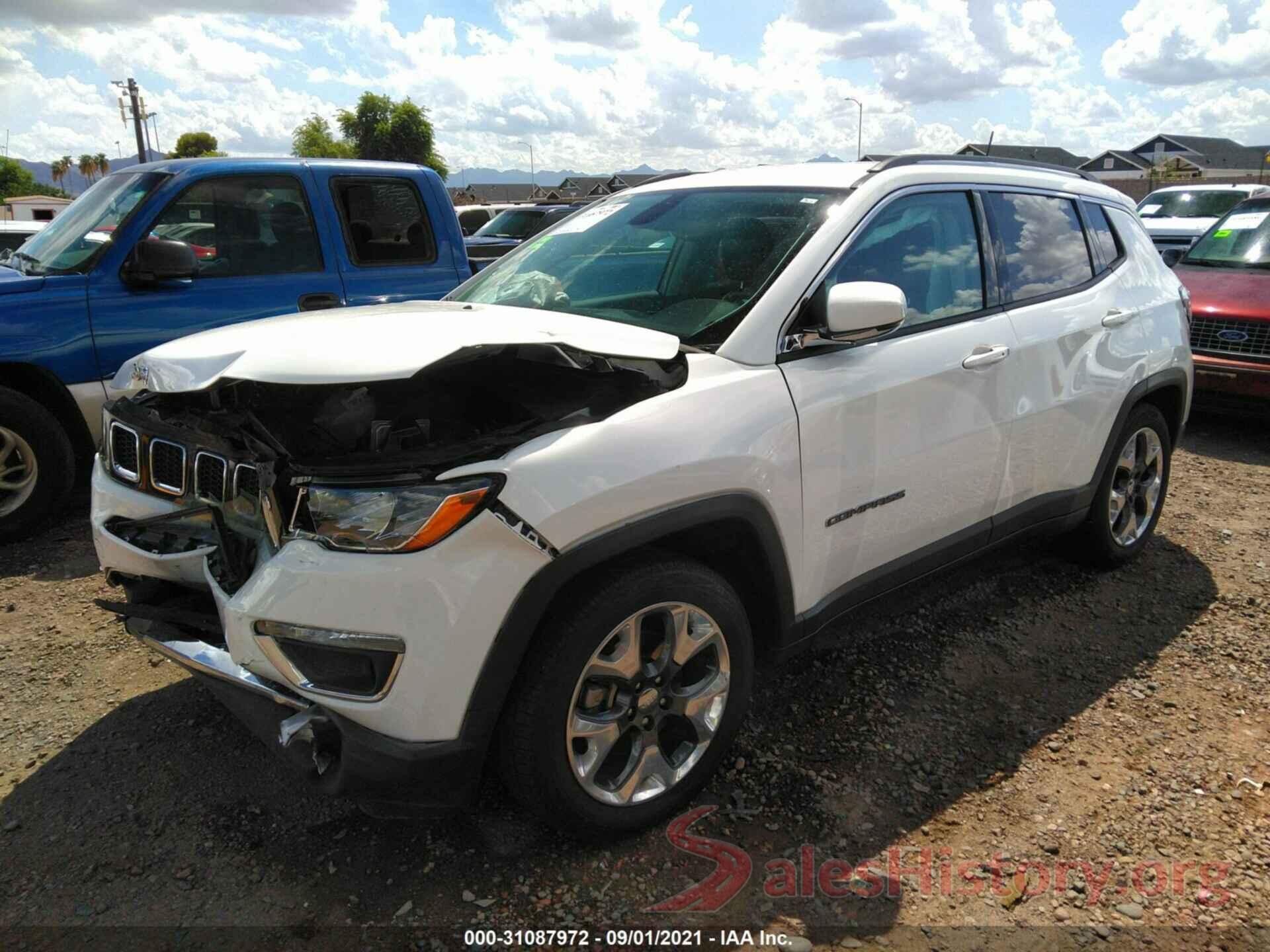 3C4NJCCB2KT662315 2019 JEEP COMPASS