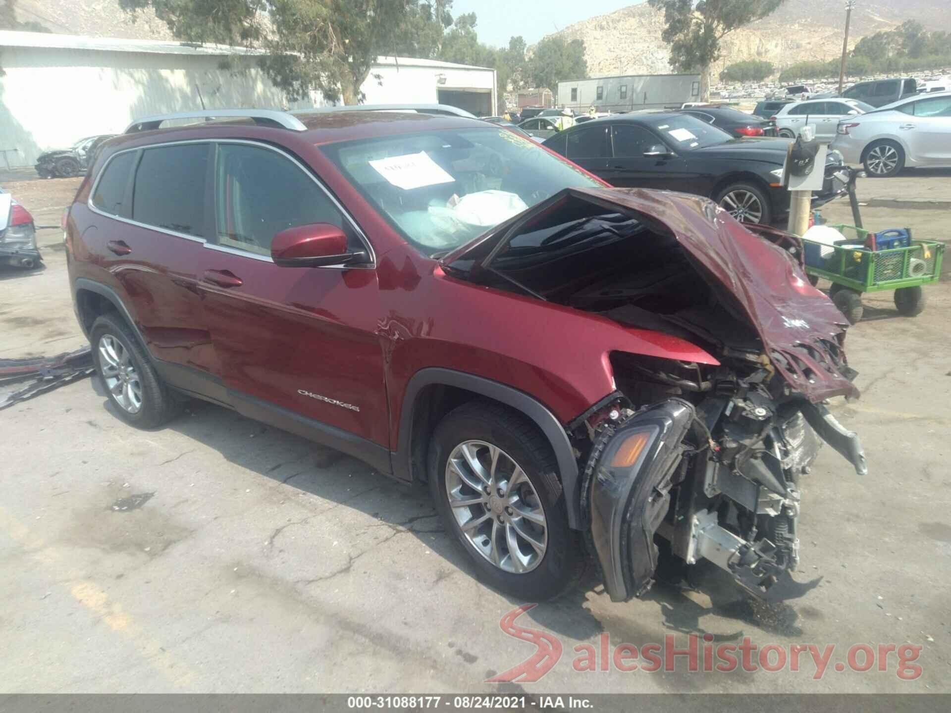 1C4PJLLB9KD316471 2019 JEEP CHEROKEE