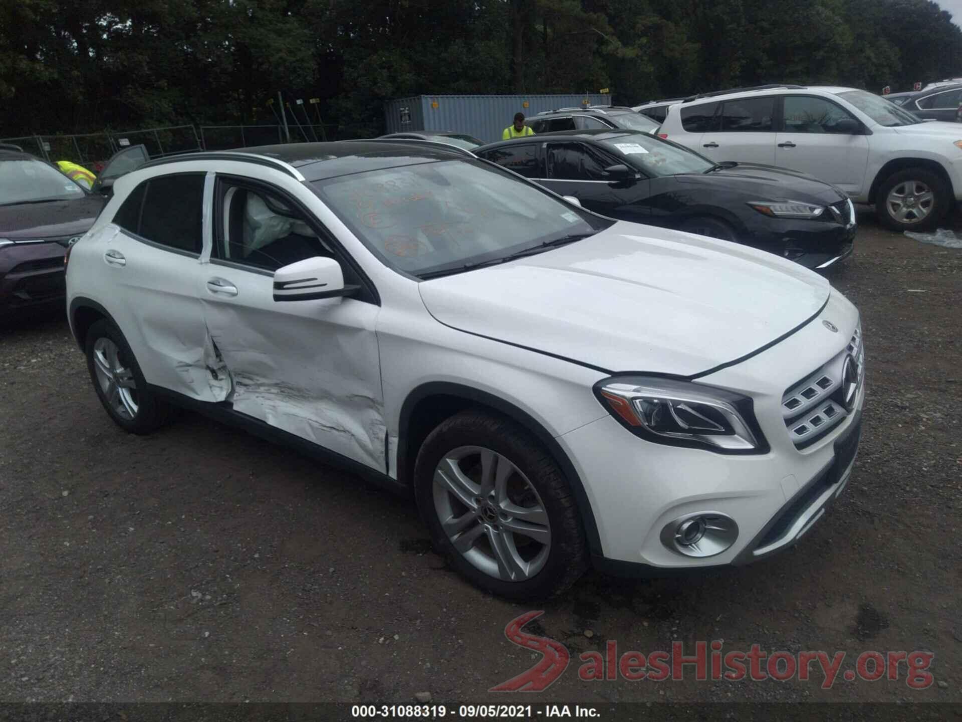 WDCTG4GB4KJ545276 2019 MERCEDES-BENZ GLA