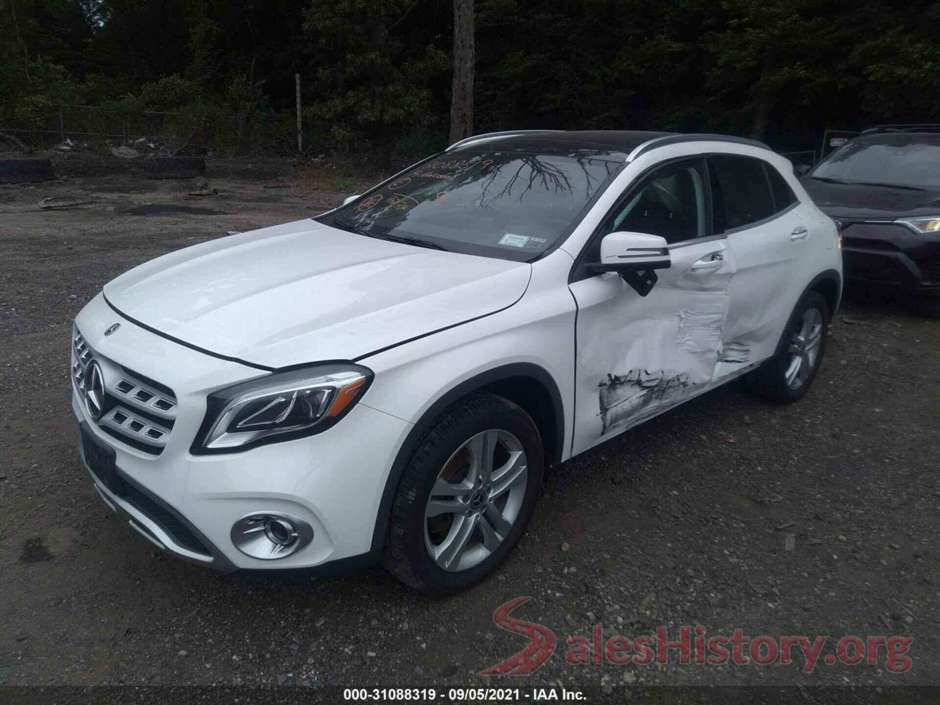 WDCTG4GB4KJ545276 2019 MERCEDES-BENZ GLA