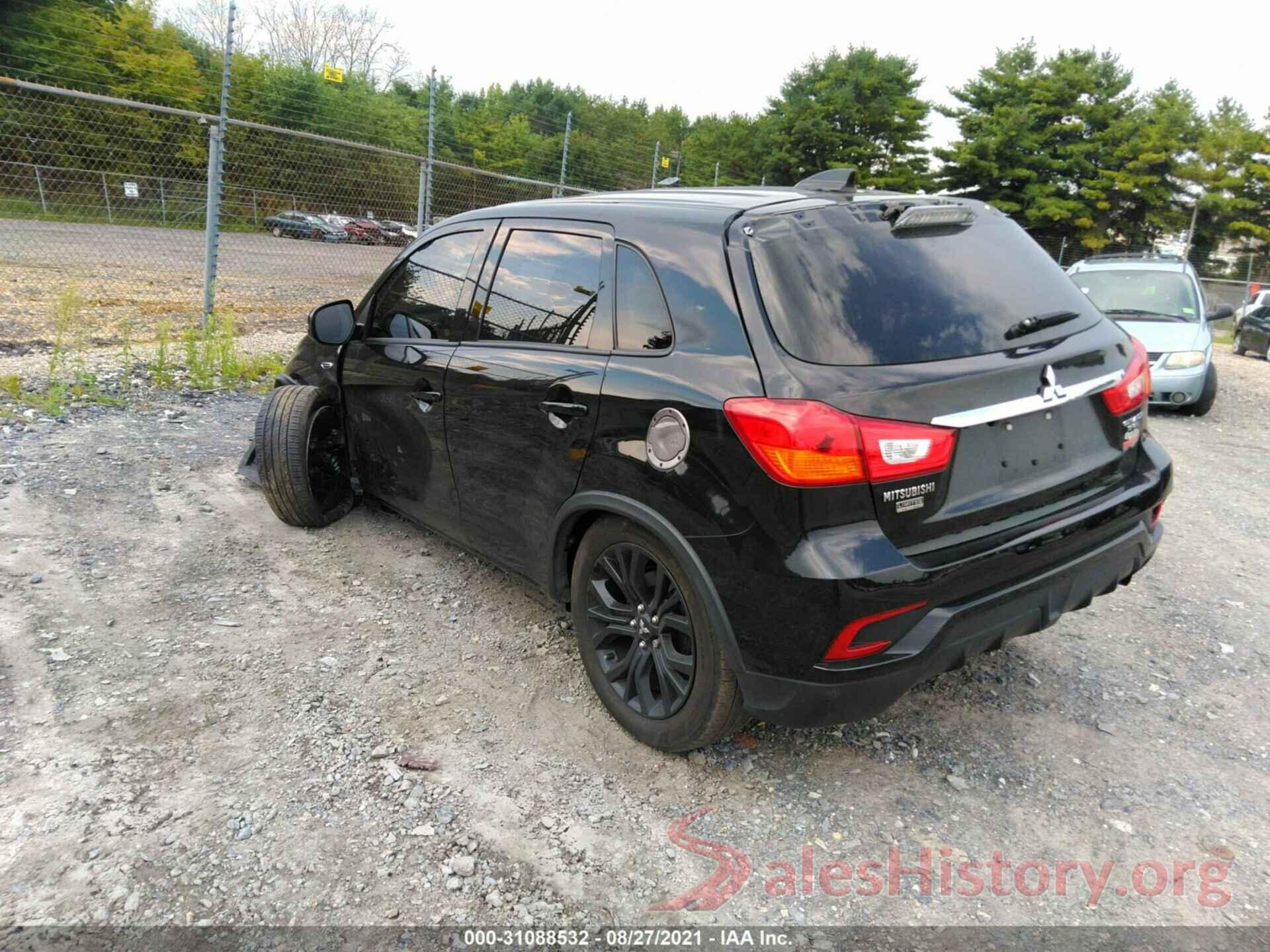 JA4AP3AU2KU032411 2019 MITSUBISHI OUTLANDER SPORT