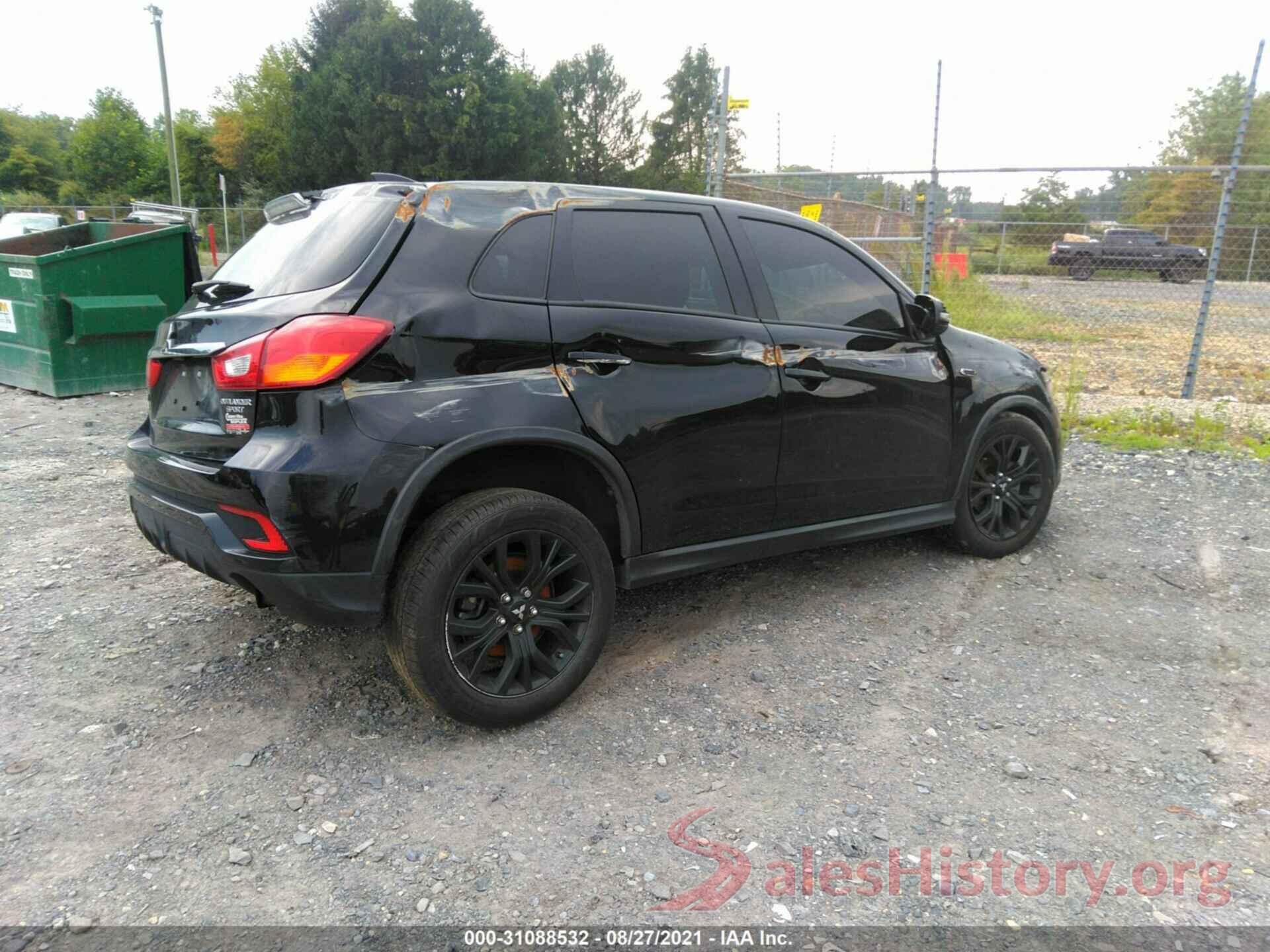 JA4AP3AU2KU032411 2019 MITSUBISHI OUTLANDER SPORT