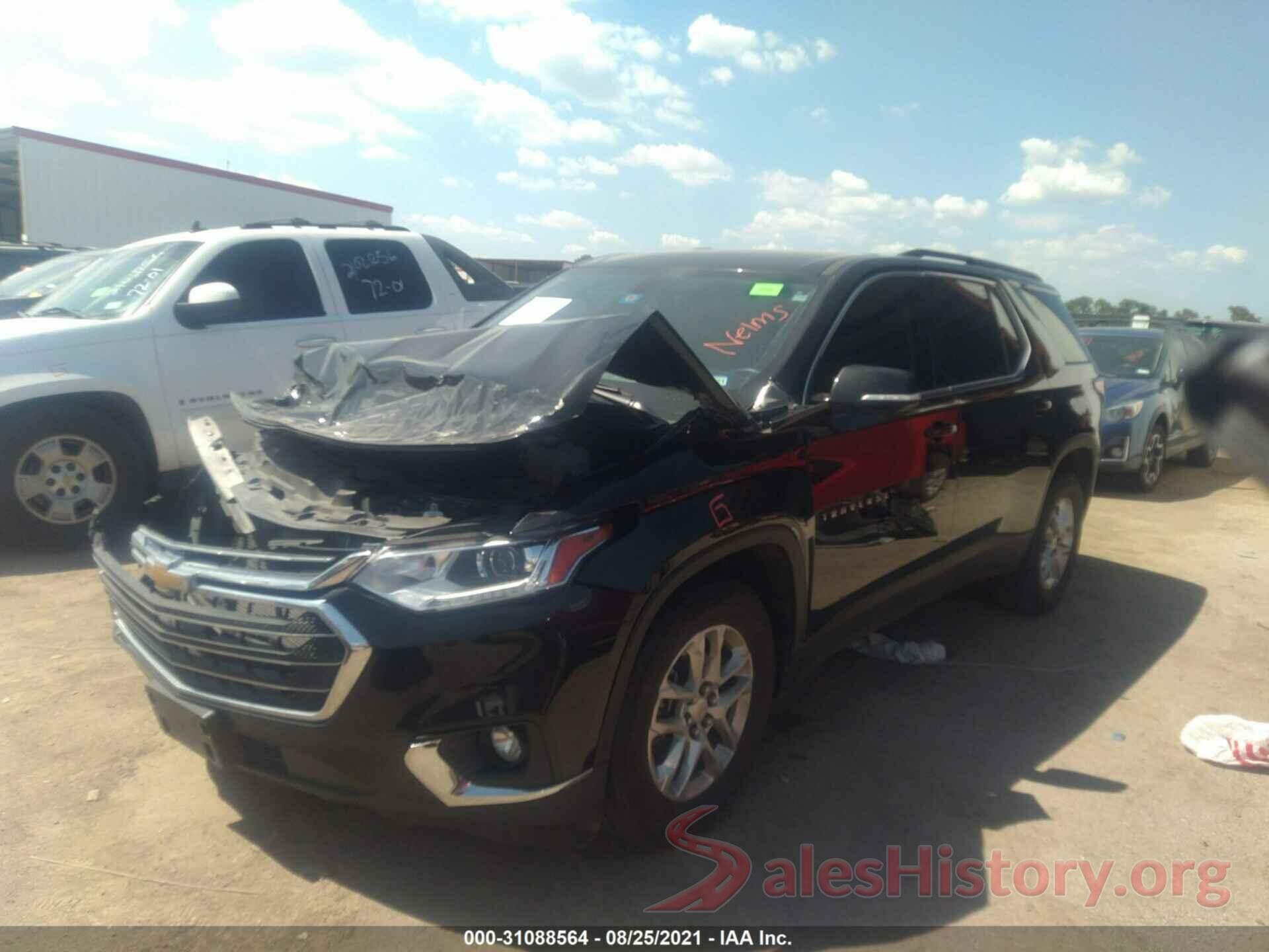 1GNERGKW1LJ173604 2020 CHEVROLET TRAVERSE