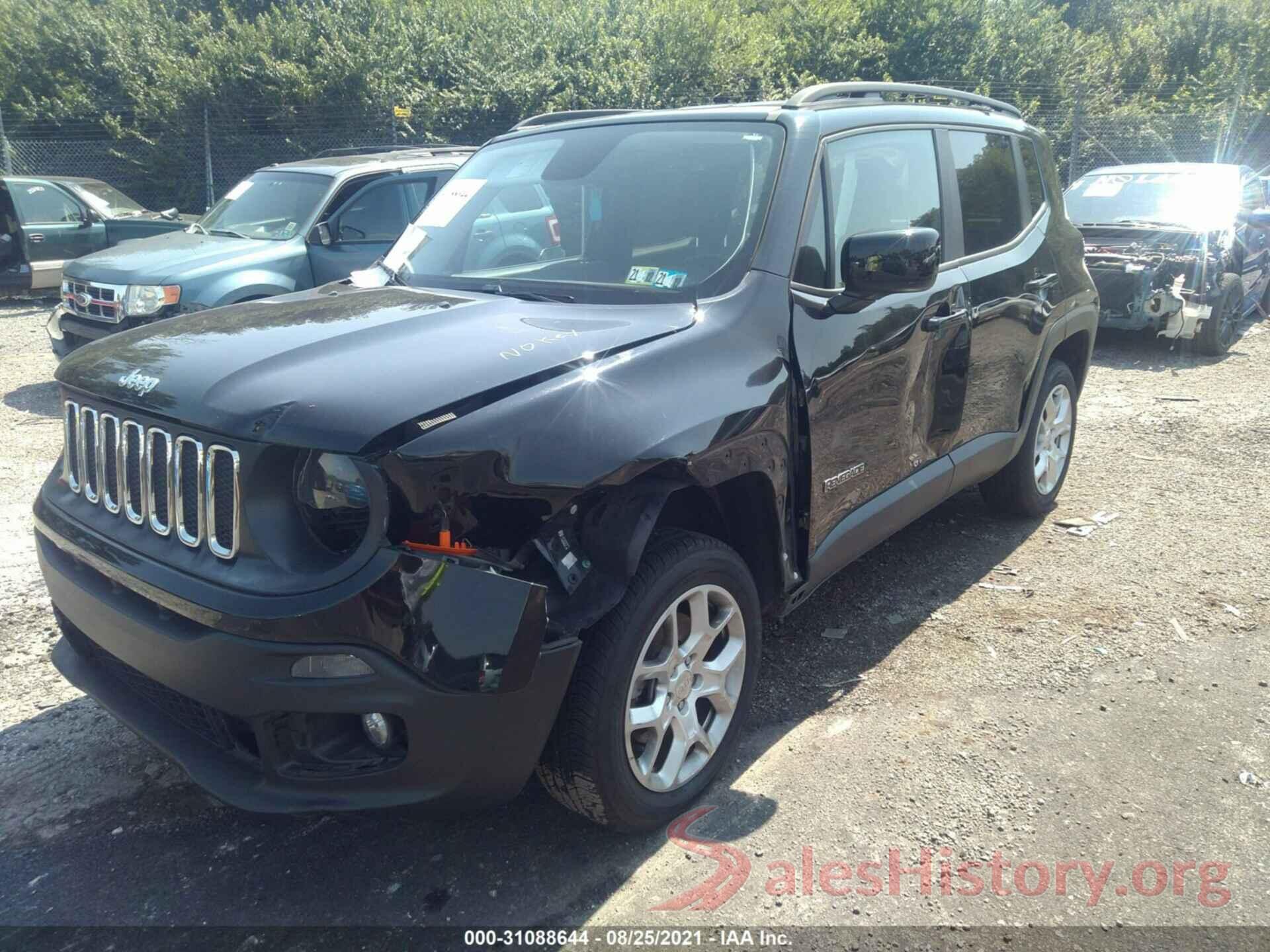 ZACCJBBT3GPE39016 2016 JEEP RENEGADE