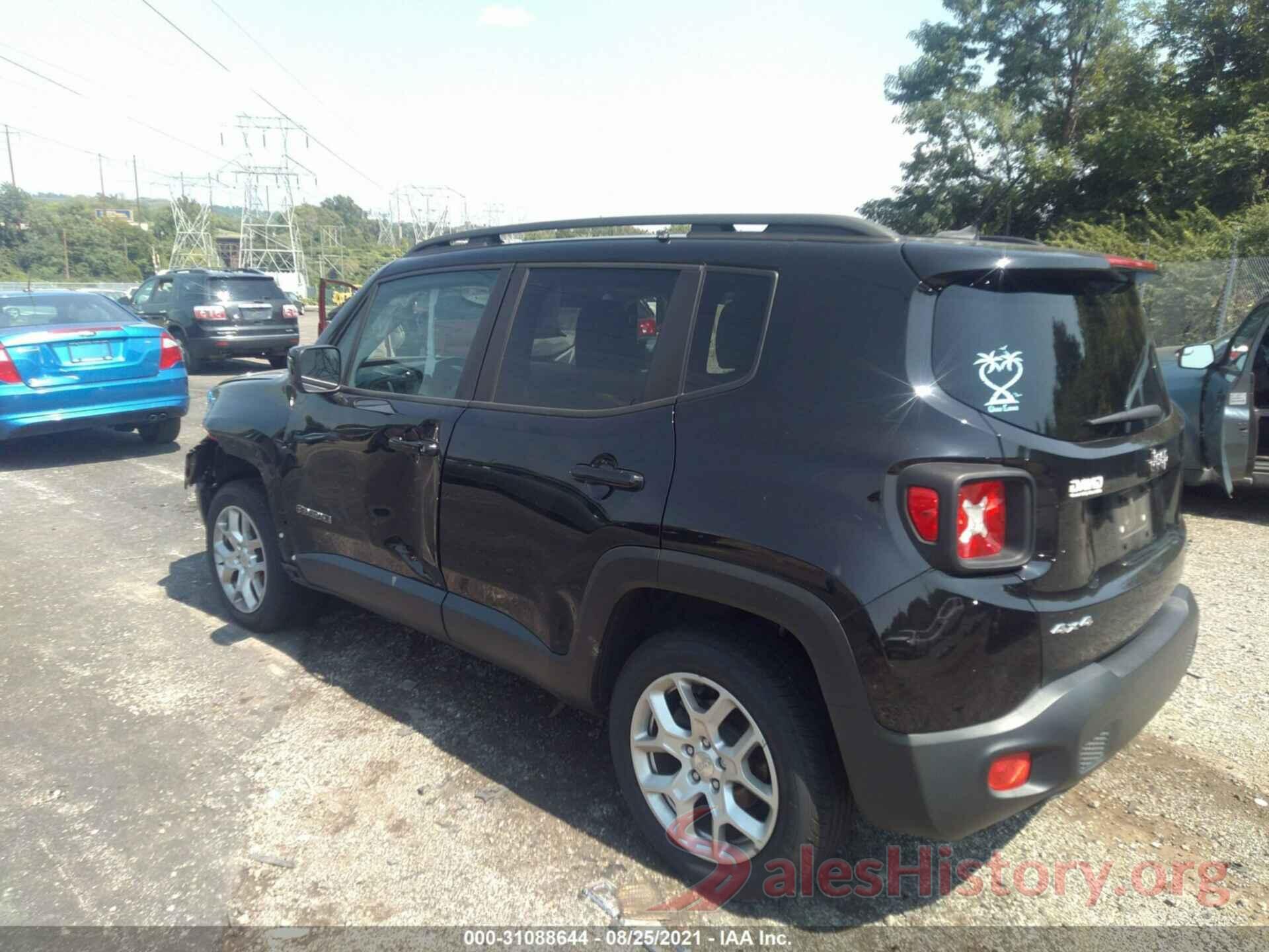 ZACCJBBT3GPE39016 2016 JEEP RENEGADE