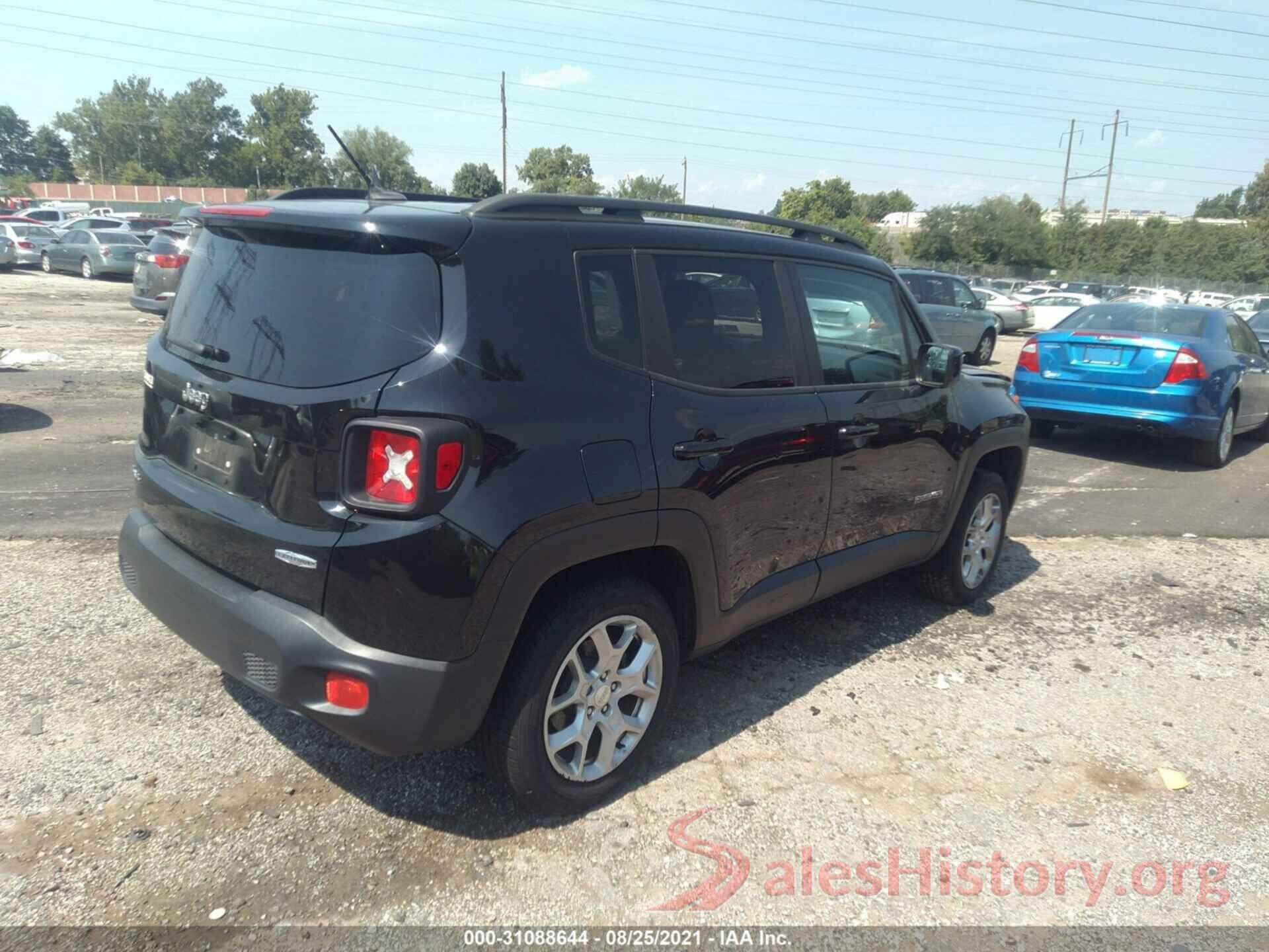 ZACCJBBT3GPE39016 2016 JEEP RENEGADE