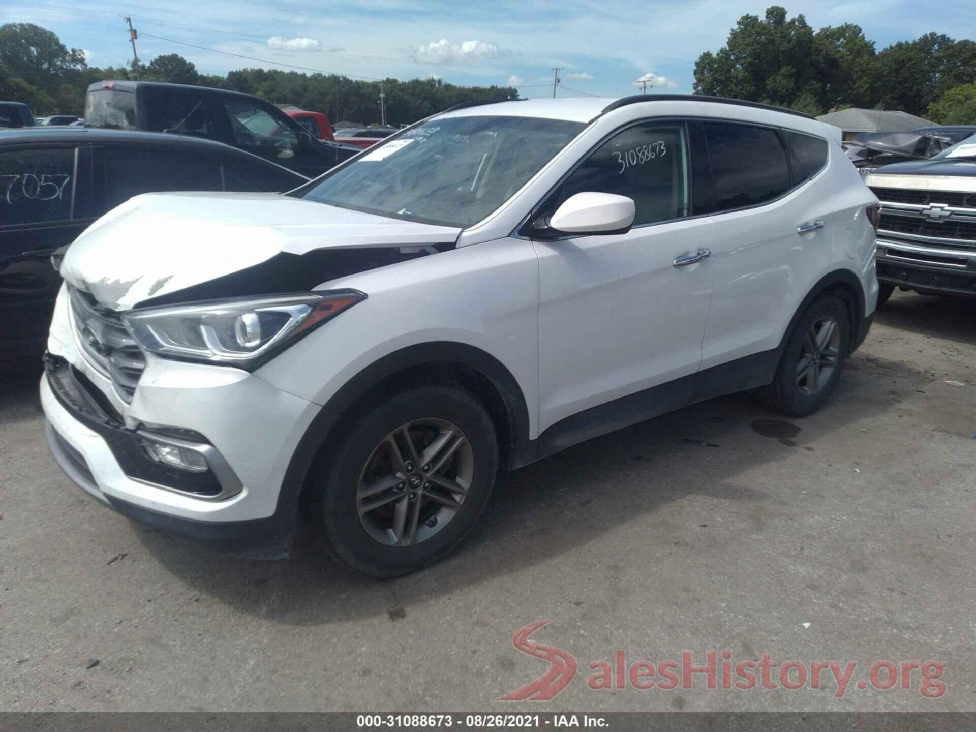 5NMZUDLB0HH023662 2017 HYUNDAI SANTA FE SPORT