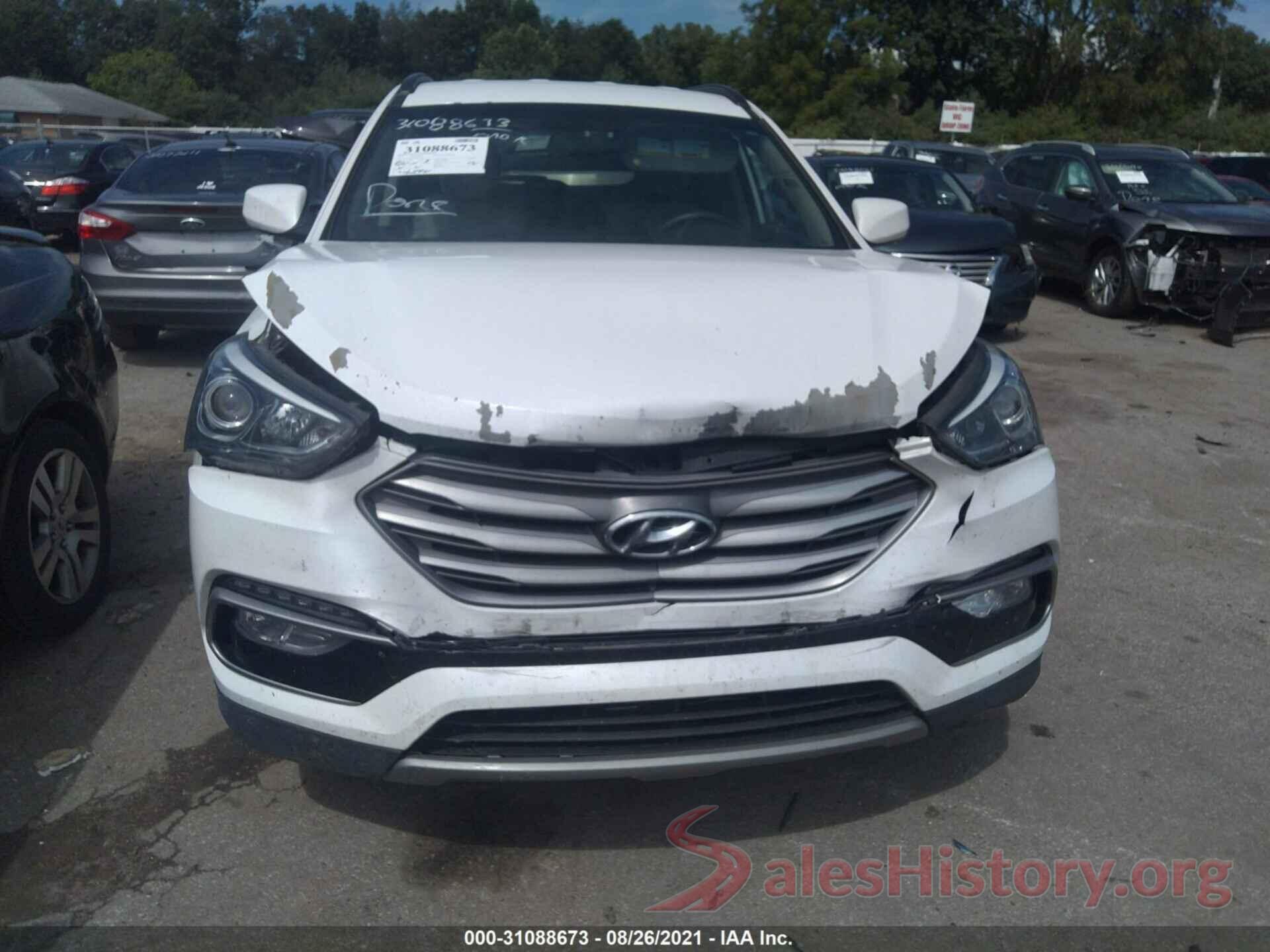 5NMZUDLB0HH023662 2017 HYUNDAI SANTA FE SPORT