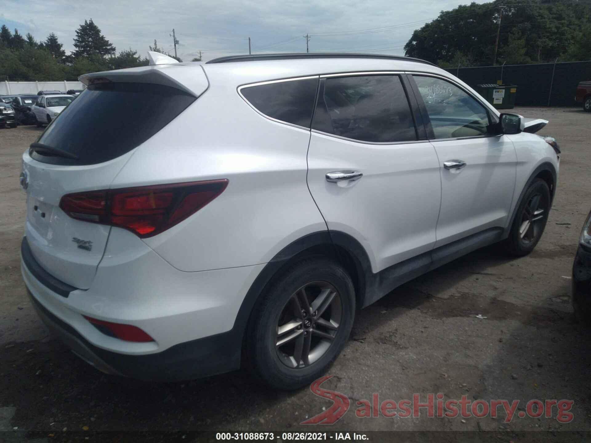 5NMZUDLB0HH023662 2017 HYUNDAI SANTA FE SPORT