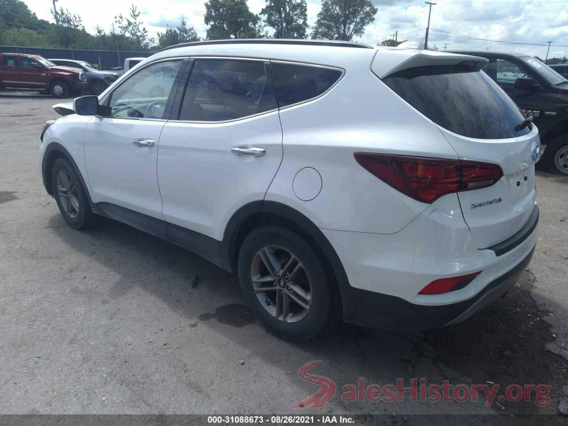 5NMZUDLB0HH023662 2017 HYUNDAI SANTA FE SPORT