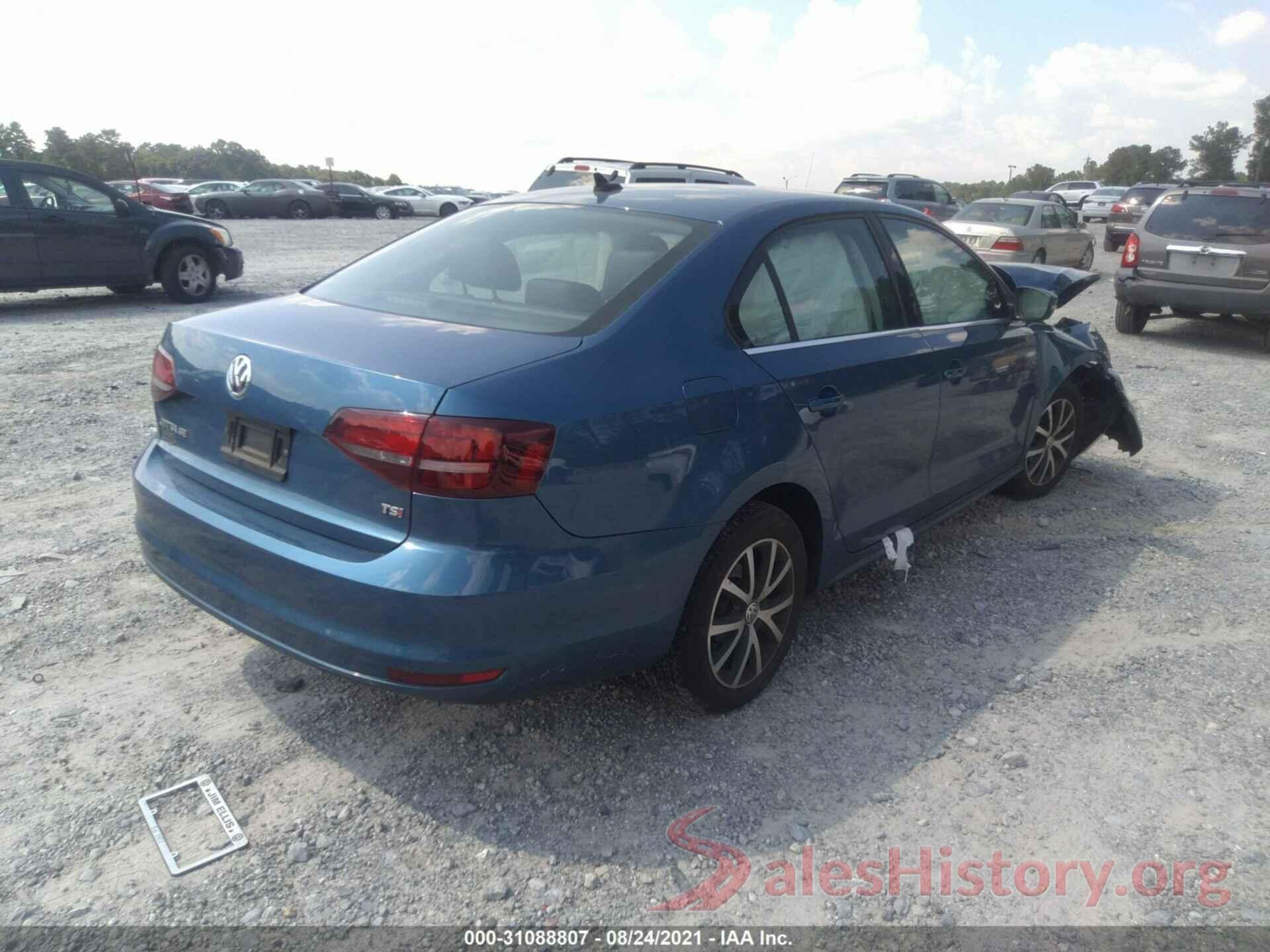 3VWDB7AJ7JM242582 2018 VOLKSWAGEN JETTA