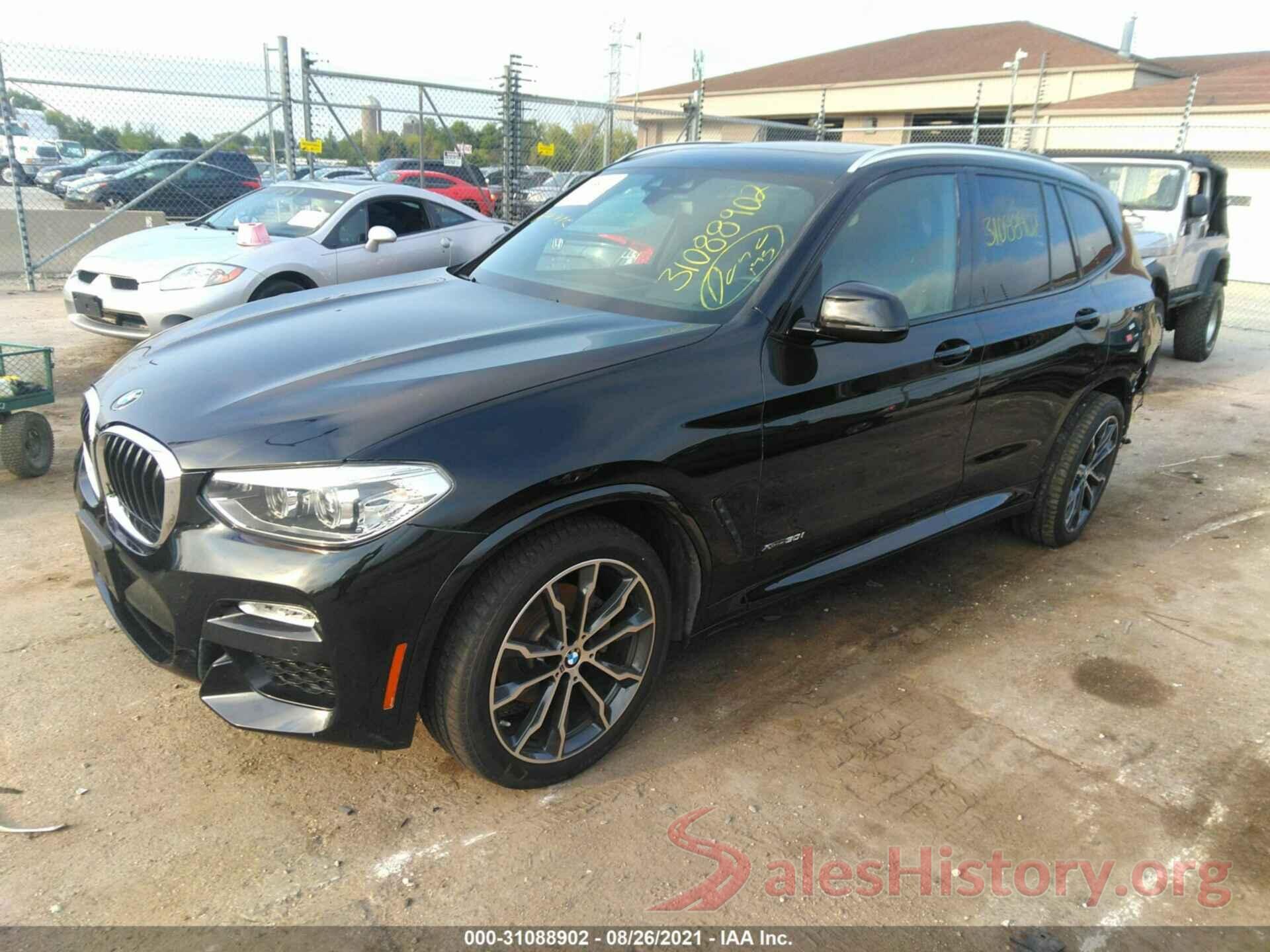 5UXTR9C52JLC69858 2018 BMW X3