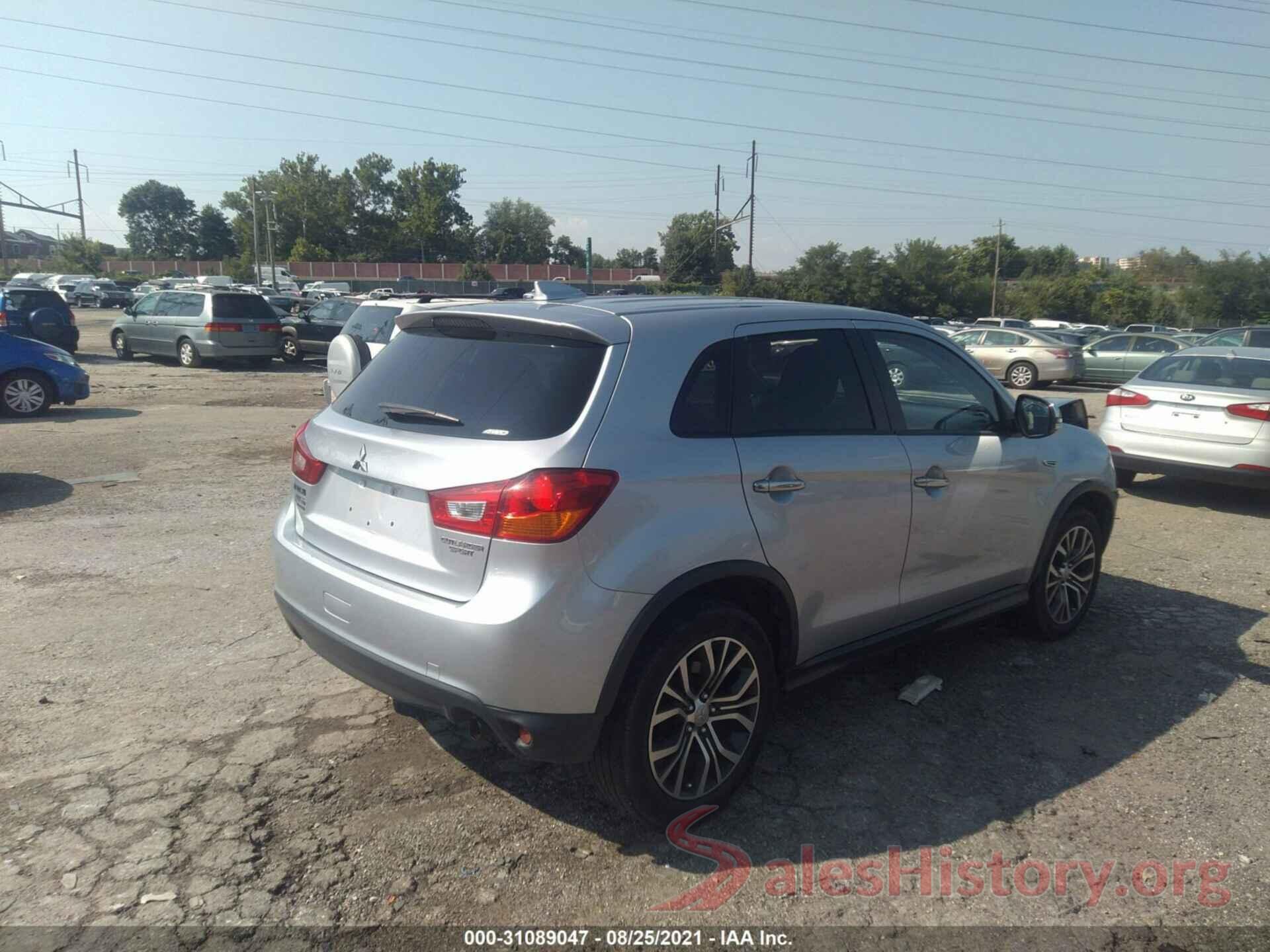 JA4AR3AU5HZ058491 2017 MITSUBISHI OUTLANDER SPORT