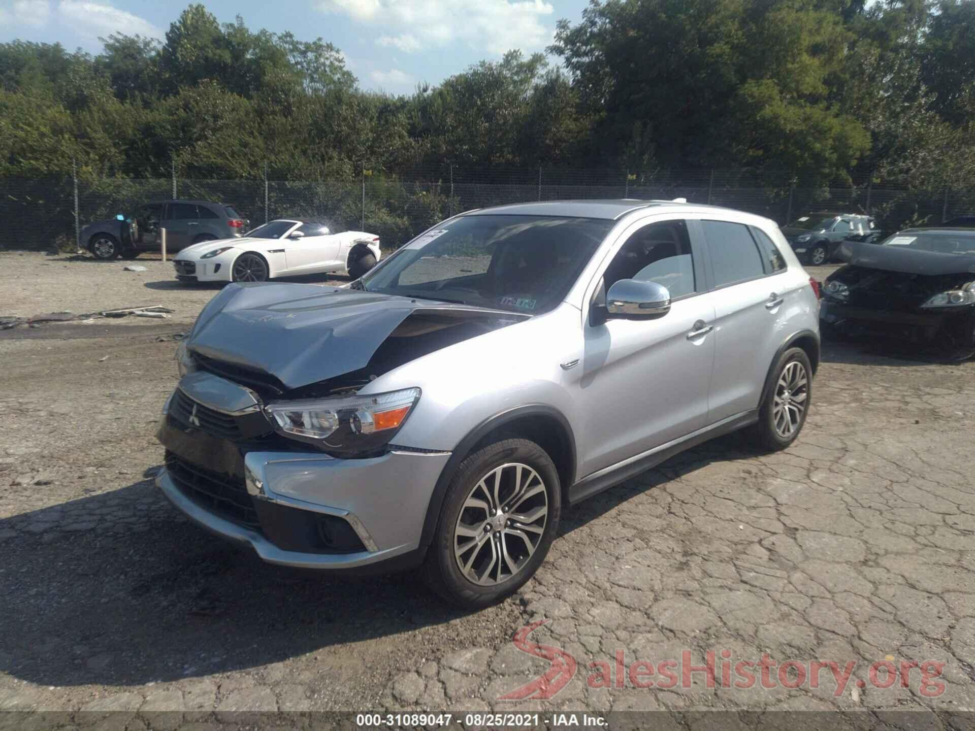 JA4AR3AU5HZ058491 2017 MITSUBISHI OUTLANDER SPORT