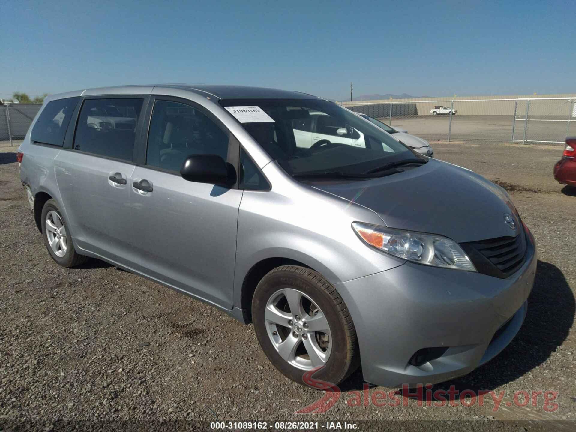 5TDZZ3DC8HS824257 2017 TOYOTA SIENNA