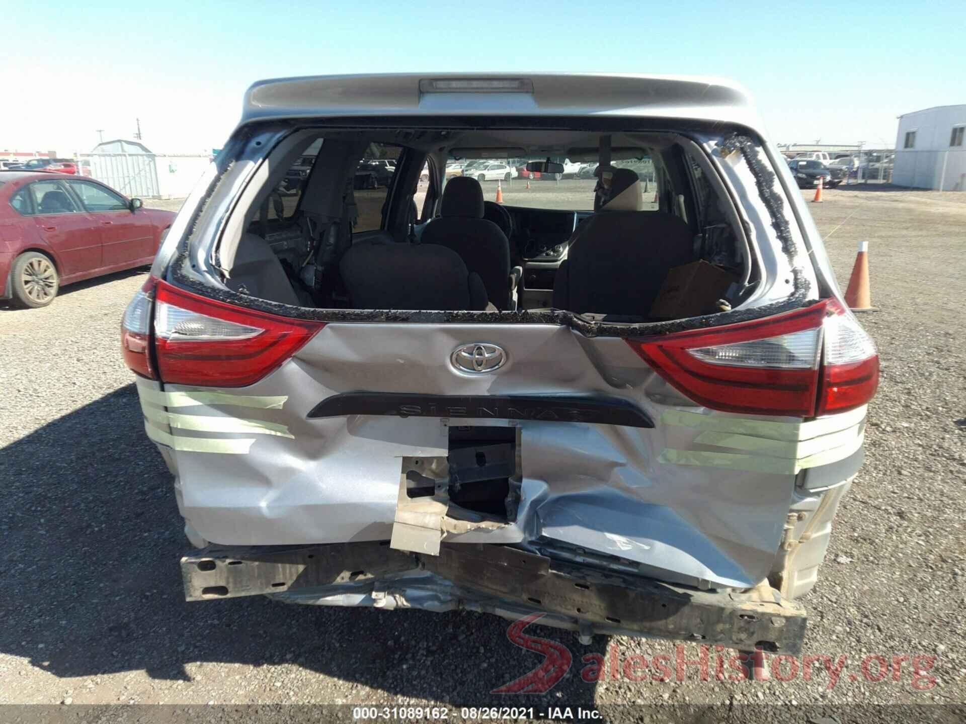 5TDZZ3DC8HS824257 2017 TOYOTA SIENNA