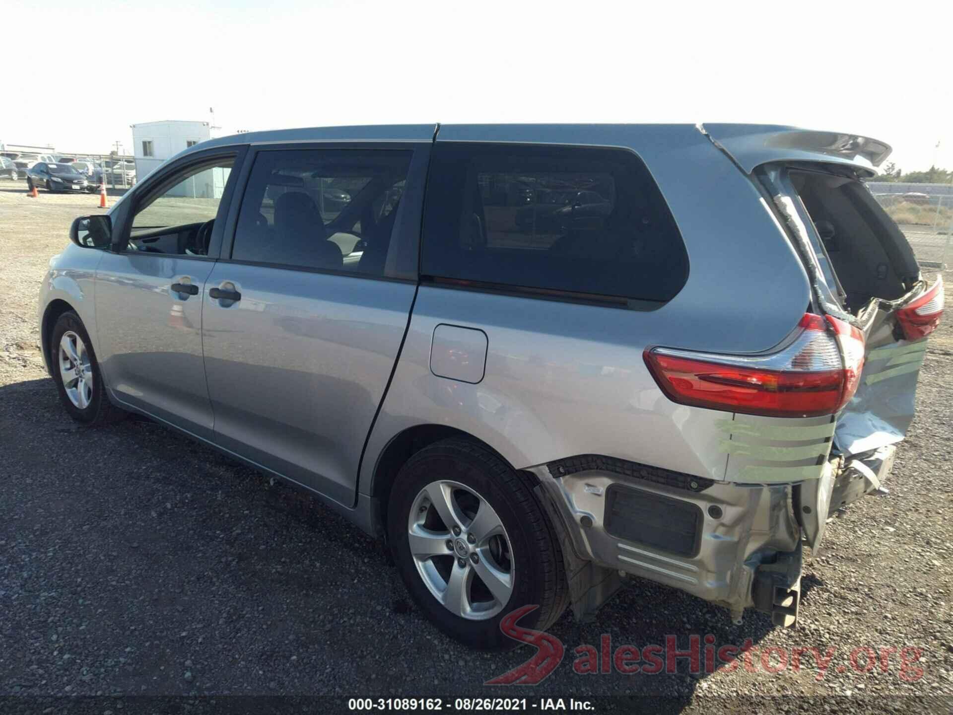 5TDZZ3DC8HS824257 2017 TOYOTA SIENNA