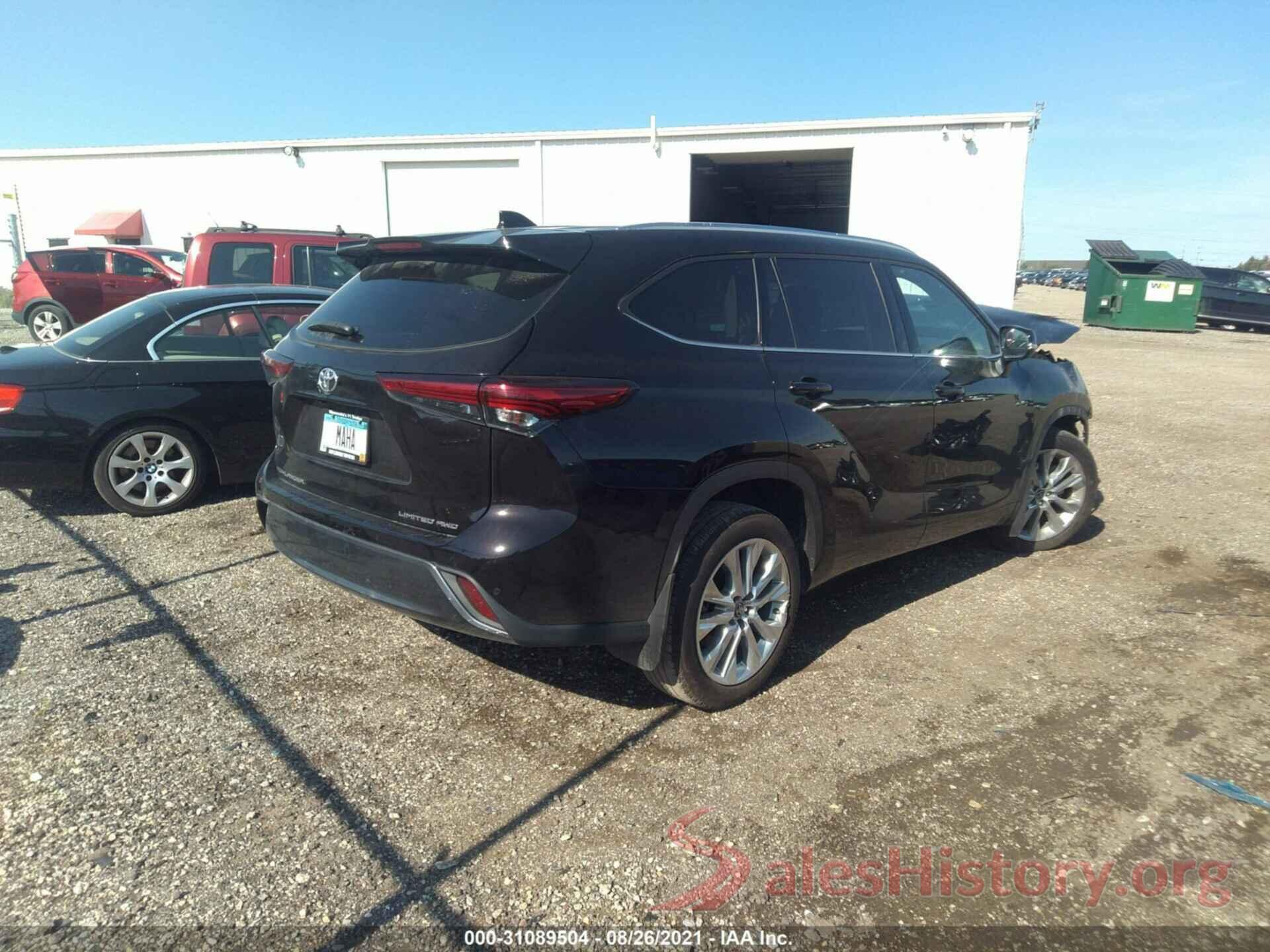 5TDDZRBH8LS016091 2020 TOYOTA HIGHLANDER