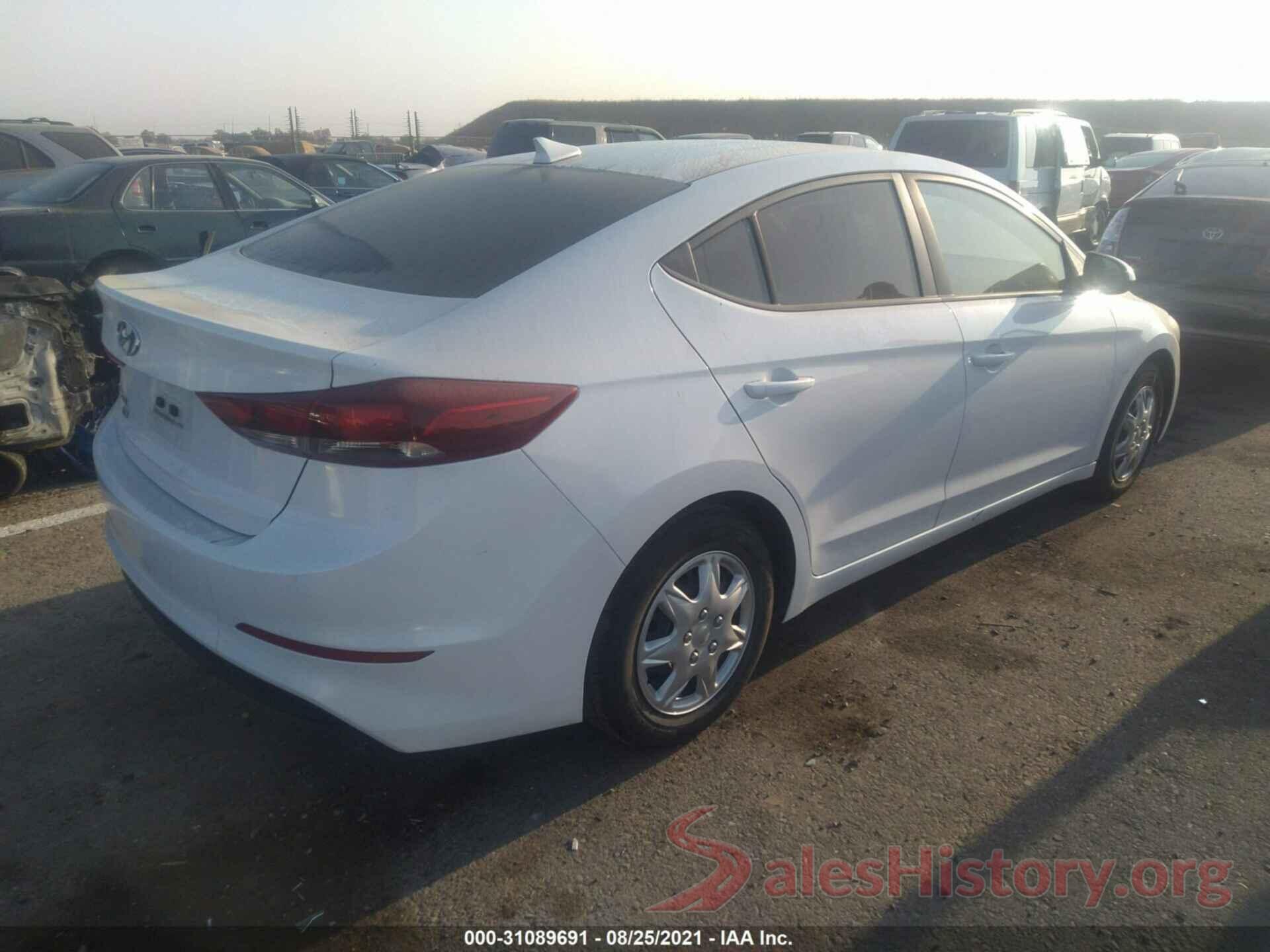 5NPD74LF6HH068502 2017 HYUNDAI ELANTRA