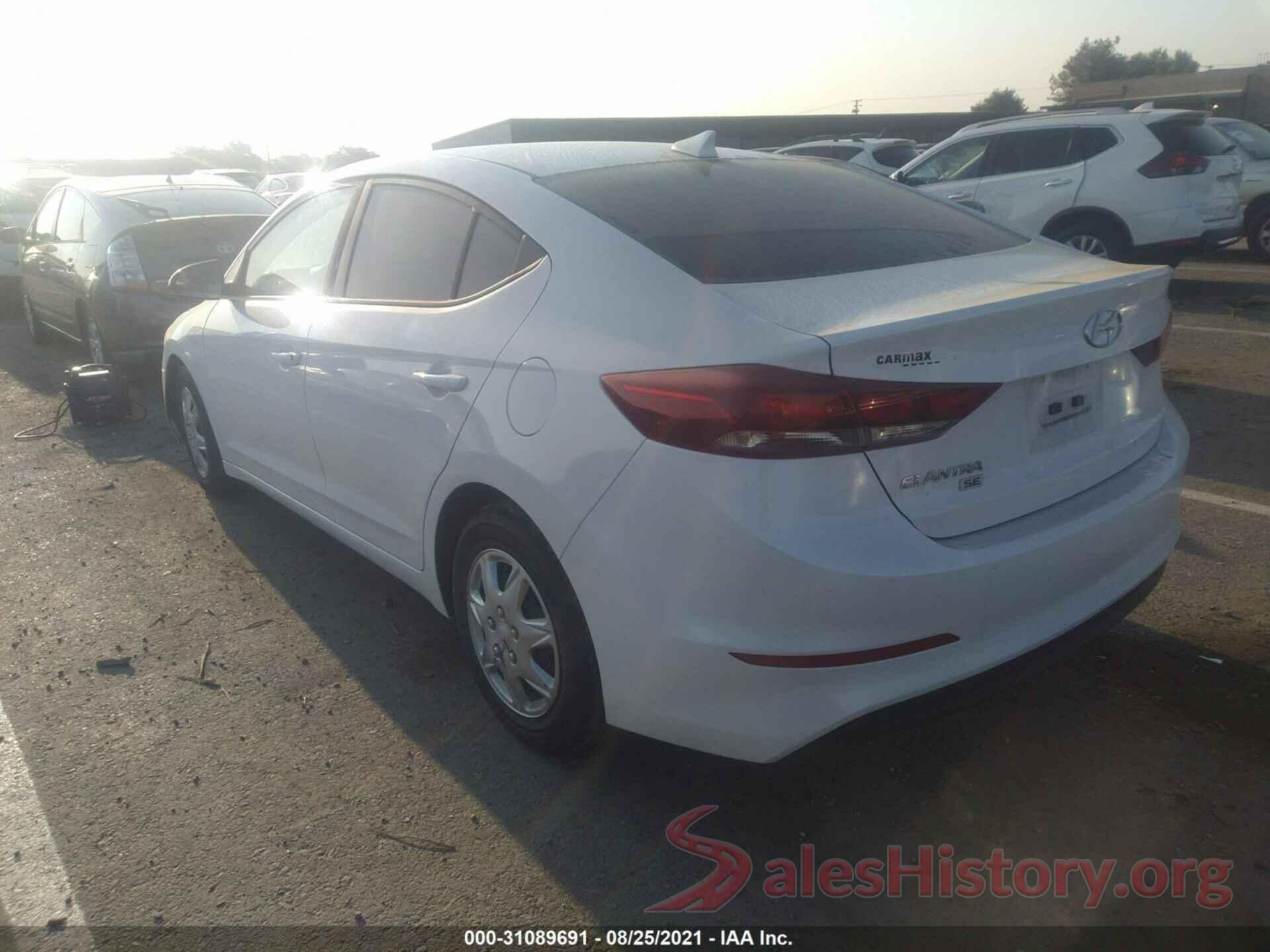 5NPD74LF6HH068502 2017 HYUNDAI ELANTRA