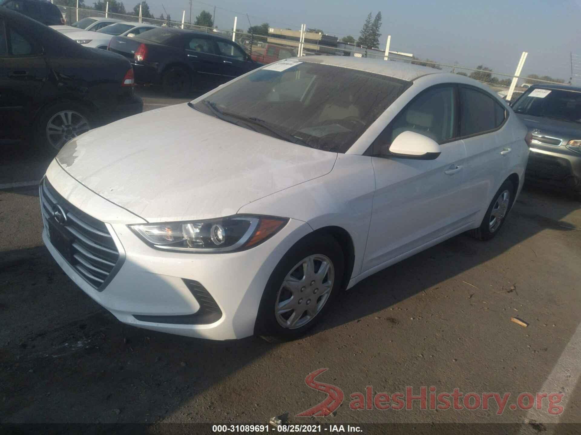 5NPD74LF6HH068502 2017 HYUNDAI ELANTRA