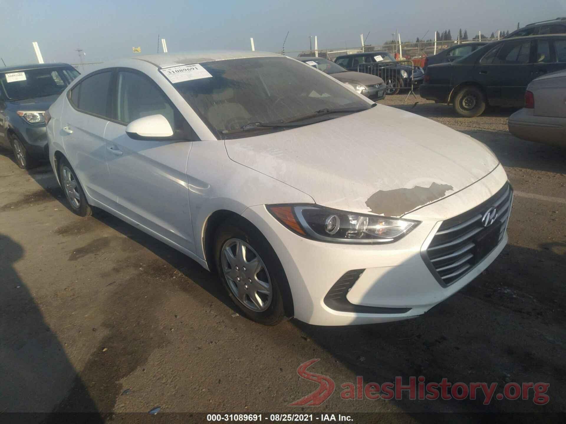 5NPD74LF6HH068502 2017 HYUNDAI ELANTRA