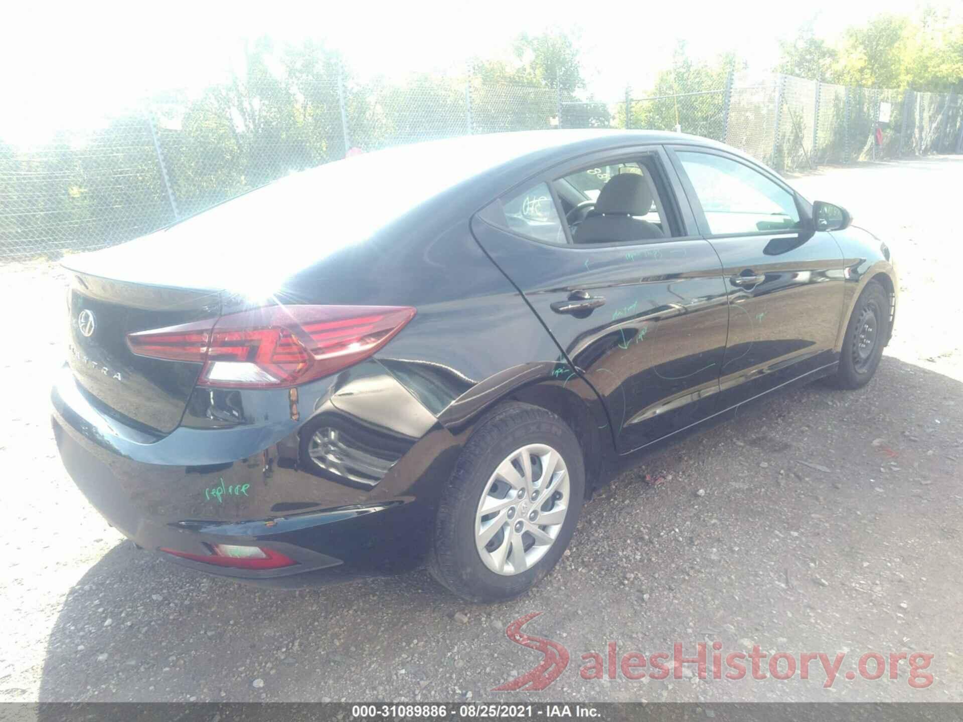 KMHD74LF4LU973427 2020 HYUNDAI ELANTRA