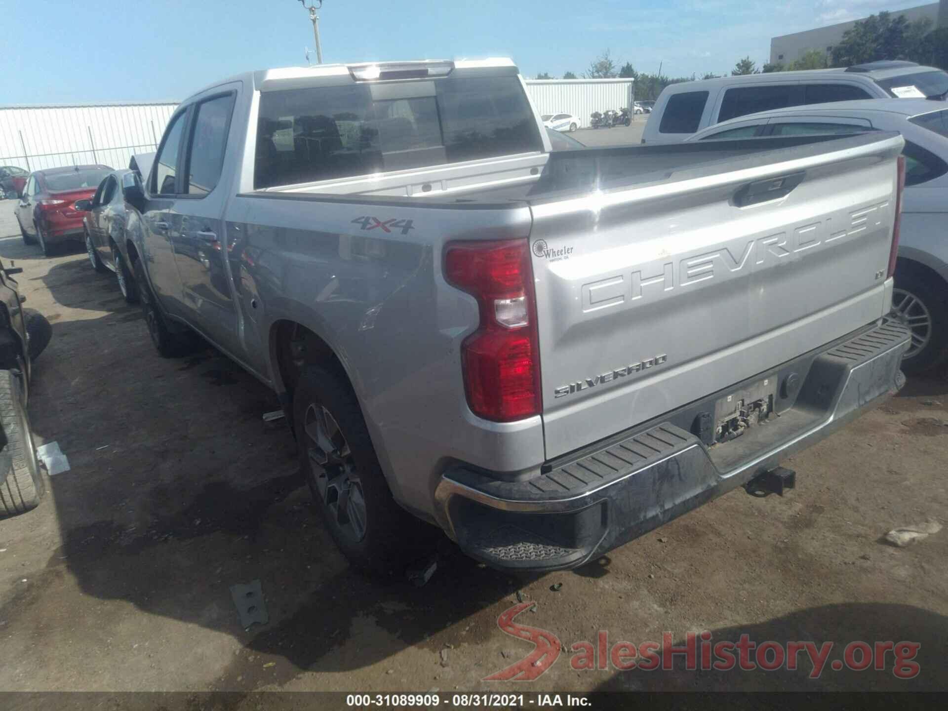 1GCUYDED0LZ249511 2020 CHEVROLET SILVERADO 1500