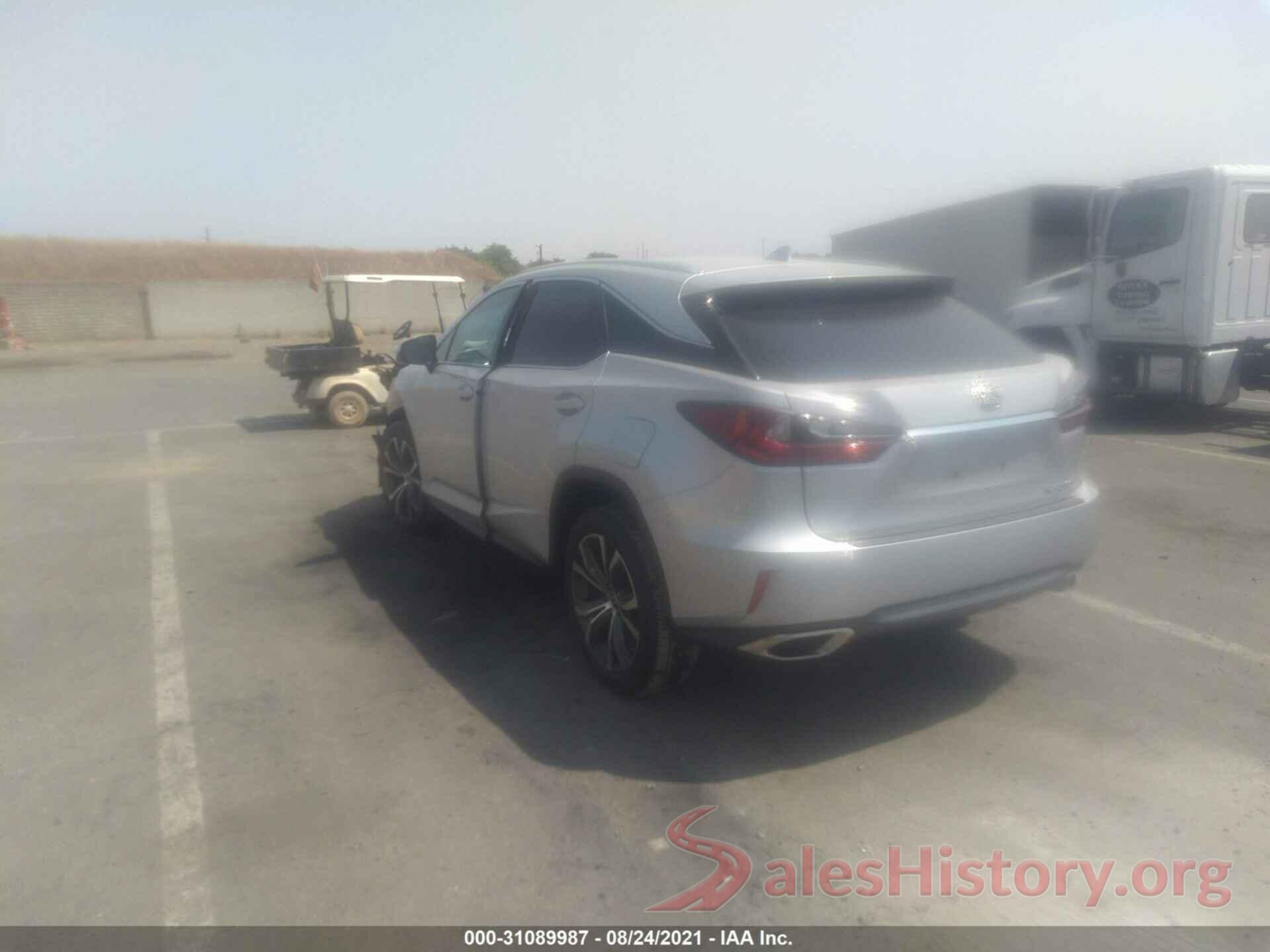 2T2ZZMCA8KC129889 2019 LEXUS RX