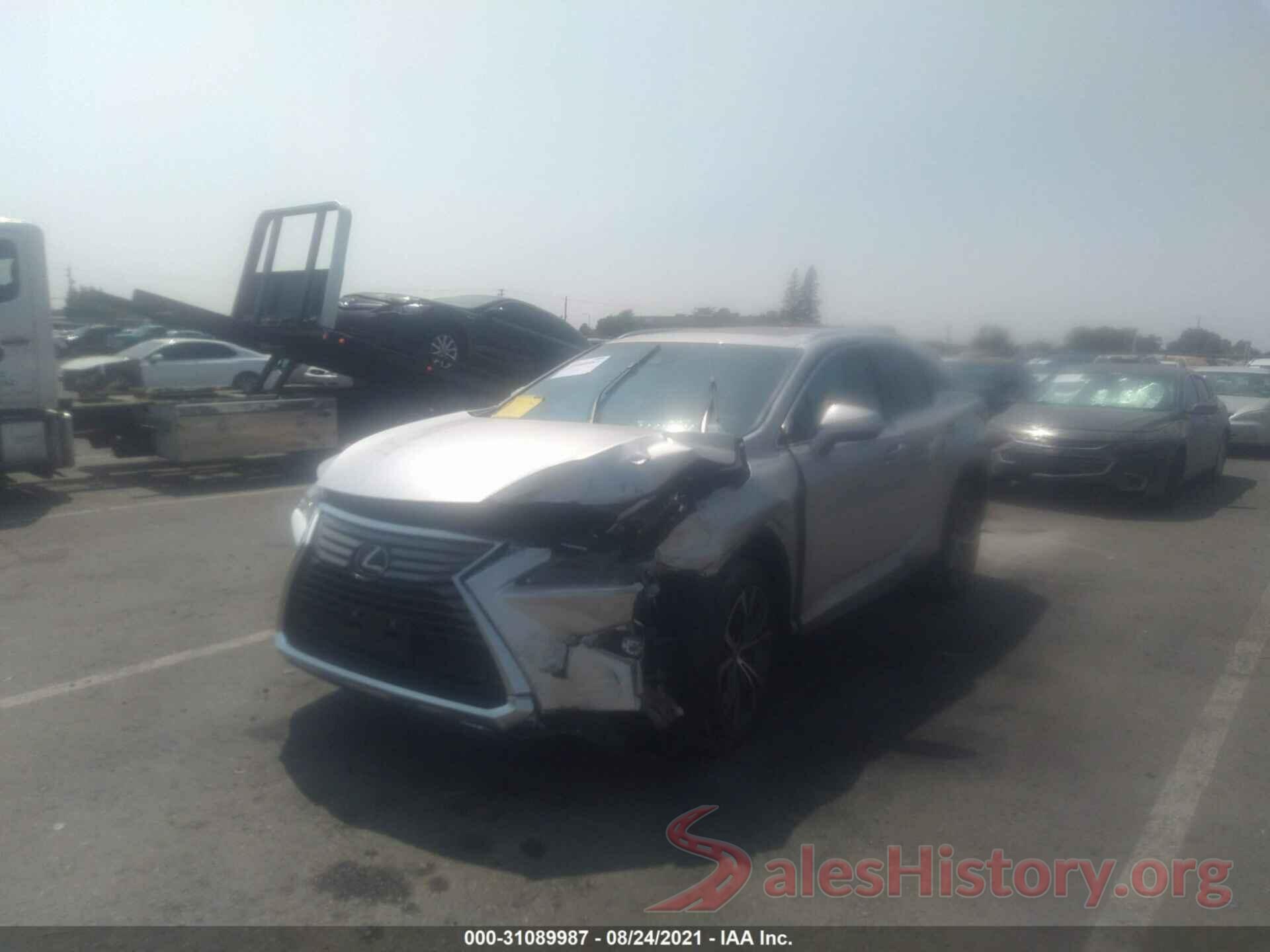 2T2ZZMCA8KC129889 2019 LEXUS RX