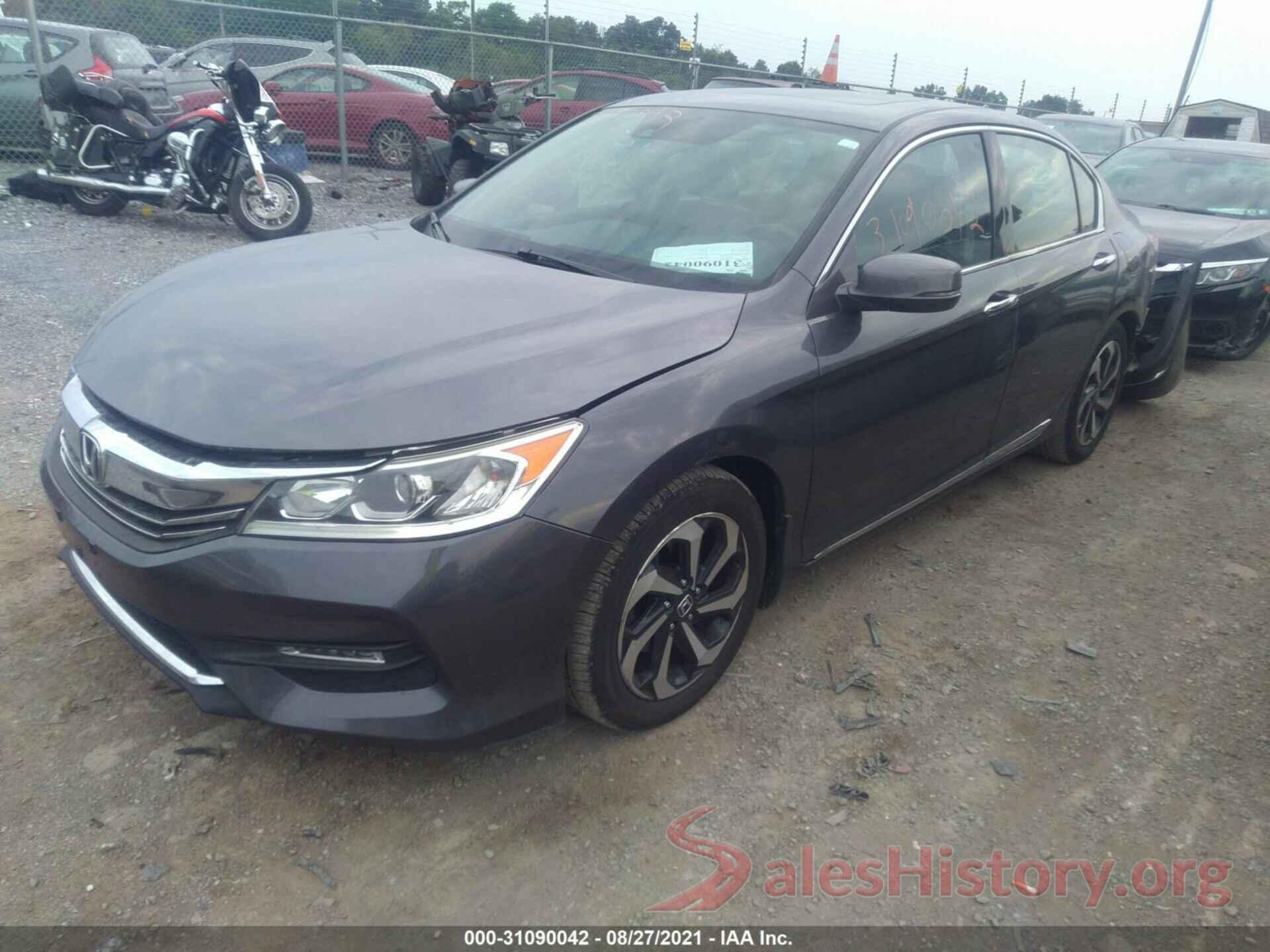 1HGCR3F00GA002039 2016 HONDA ACCORD SEDAN