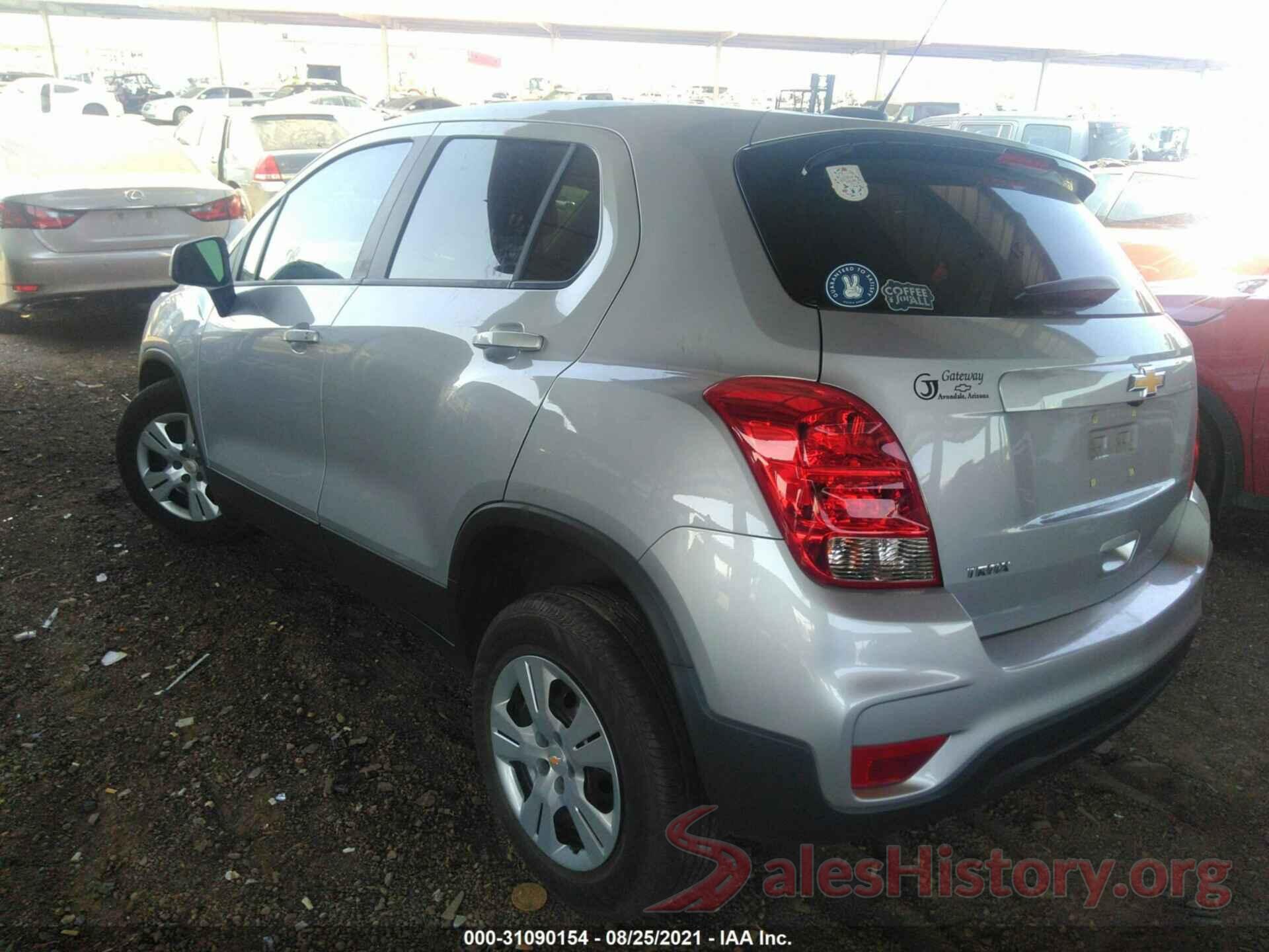 3GNCJKSB7JL313773 2018 CHEVROLET TRAX