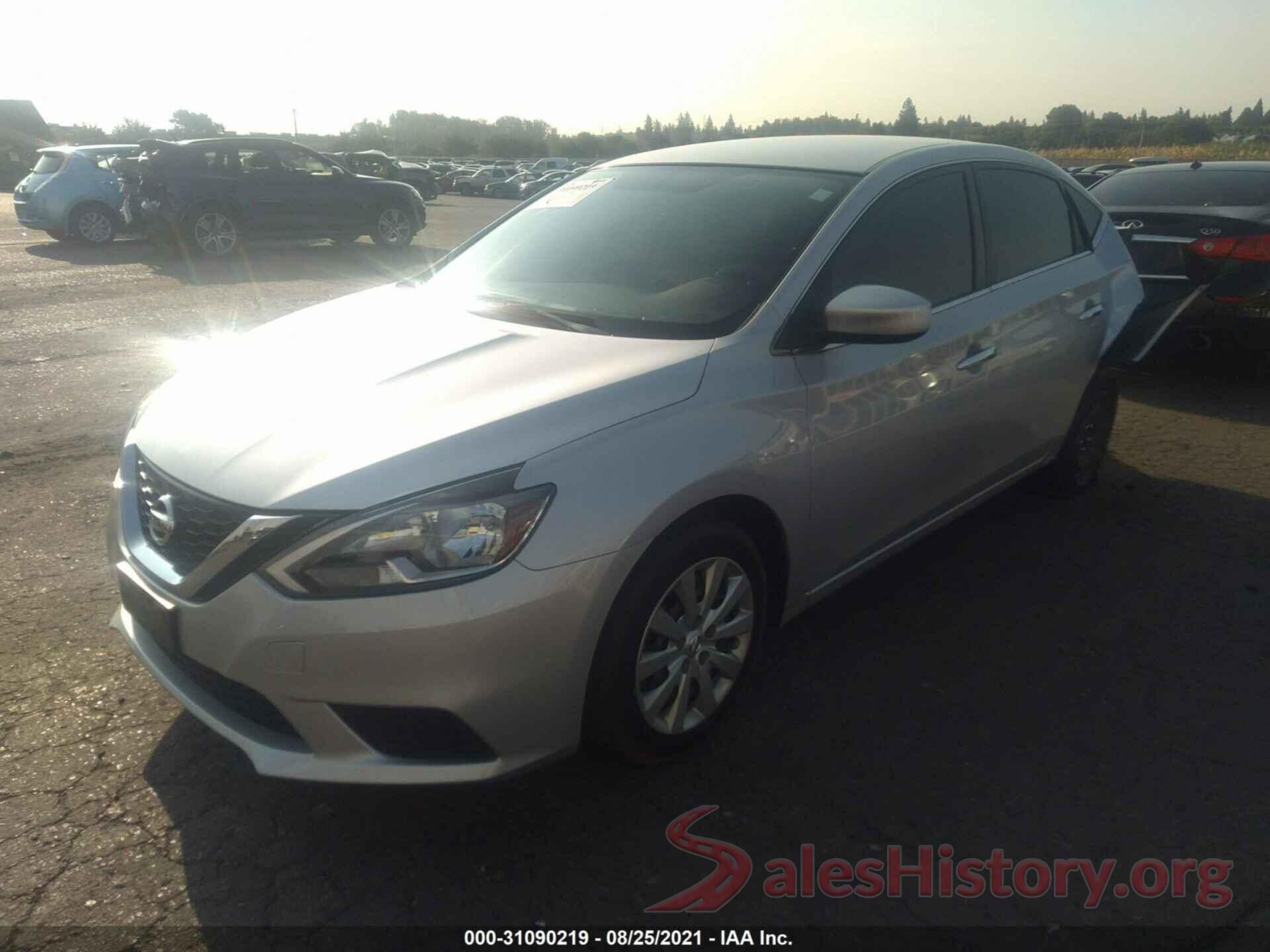 3N1AB7AP3GY307006 2016 NISSAN SENTRA