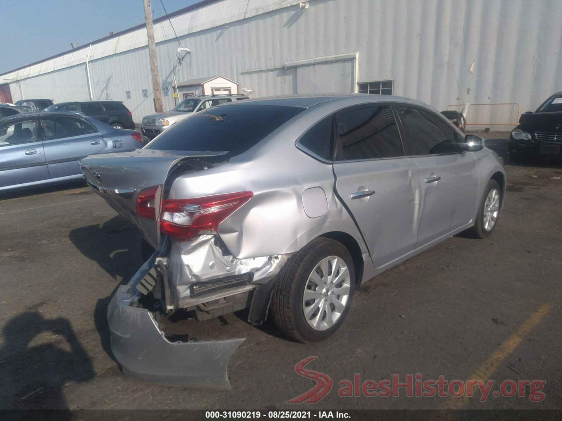 3N1AB7AP3GY307006 2016 NISSAN SENTRA