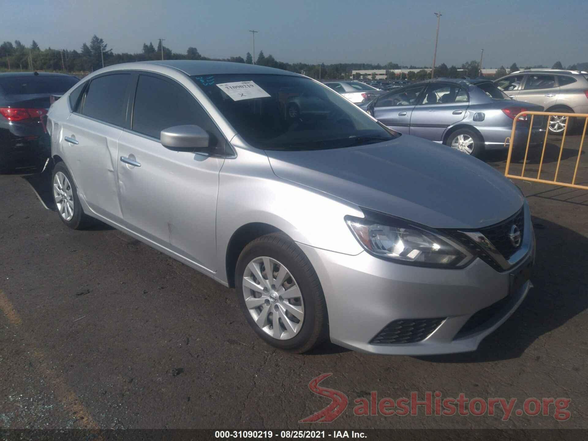 3N1AB7AP3GY307006 2016 NISSAN SENTRA