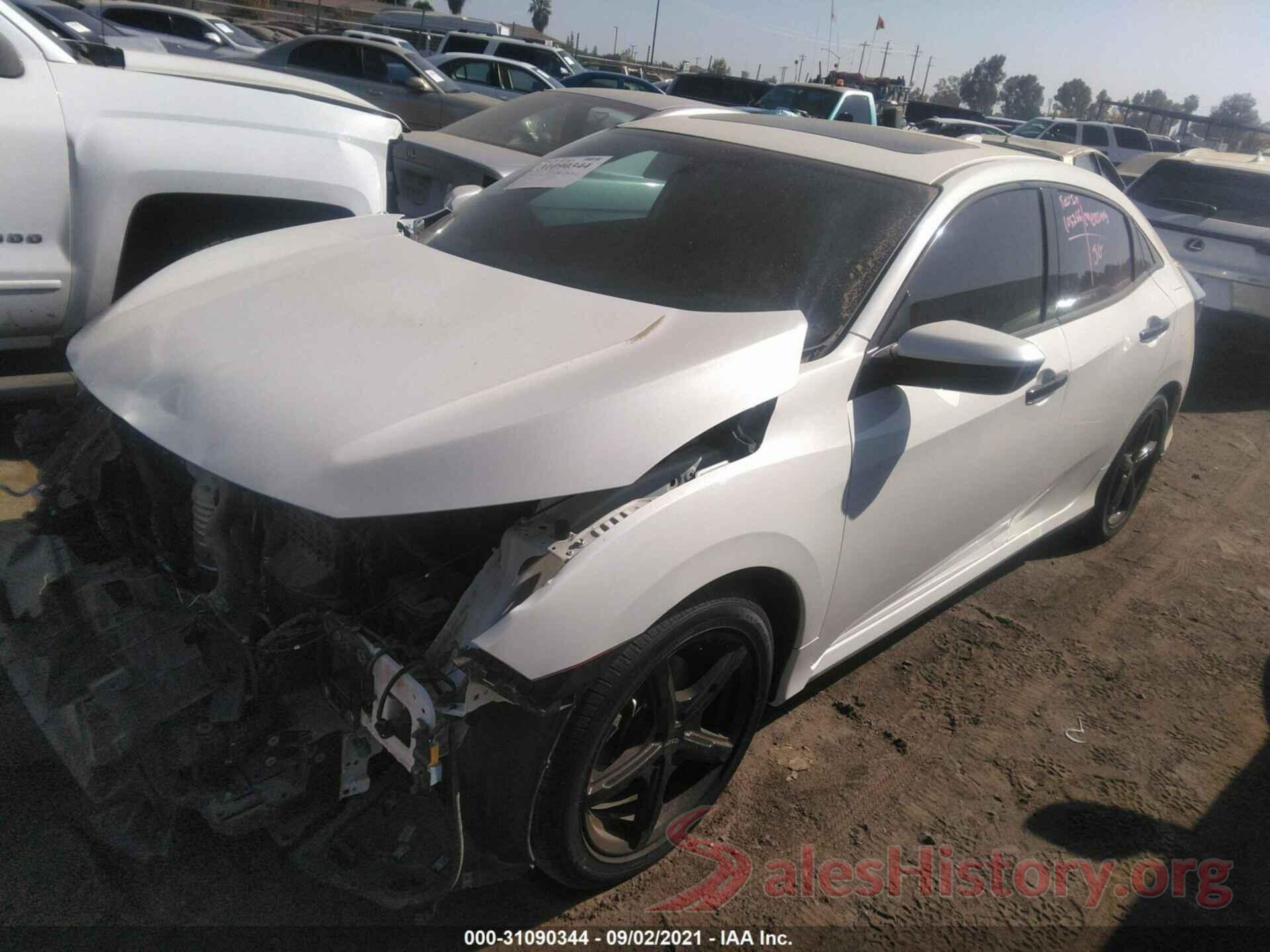 SHHFK7H56HU423688 2017 HONDA CIVIC HATCHBACK