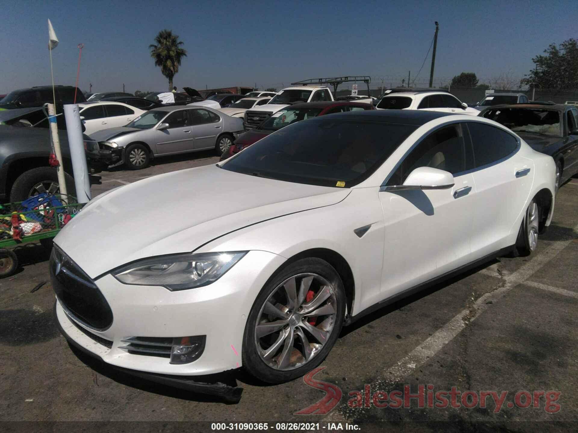 5YJSA1E43FF114141 2015 TESLA MODEL S