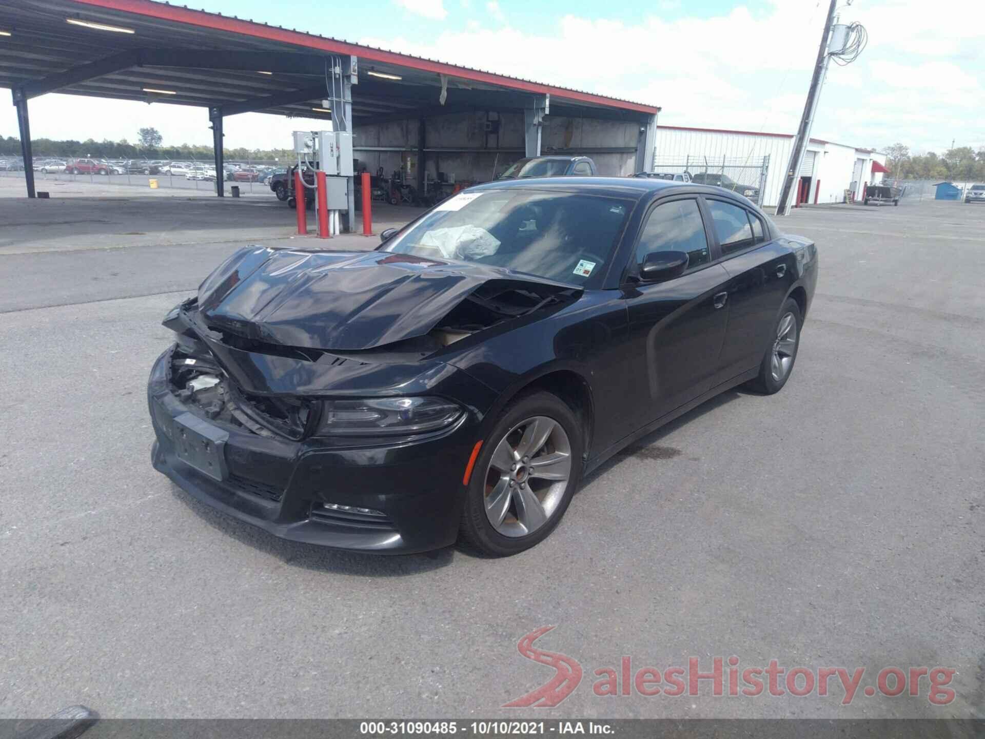 2C3CDXHG6GH291920 2016 DODGE CHARGER