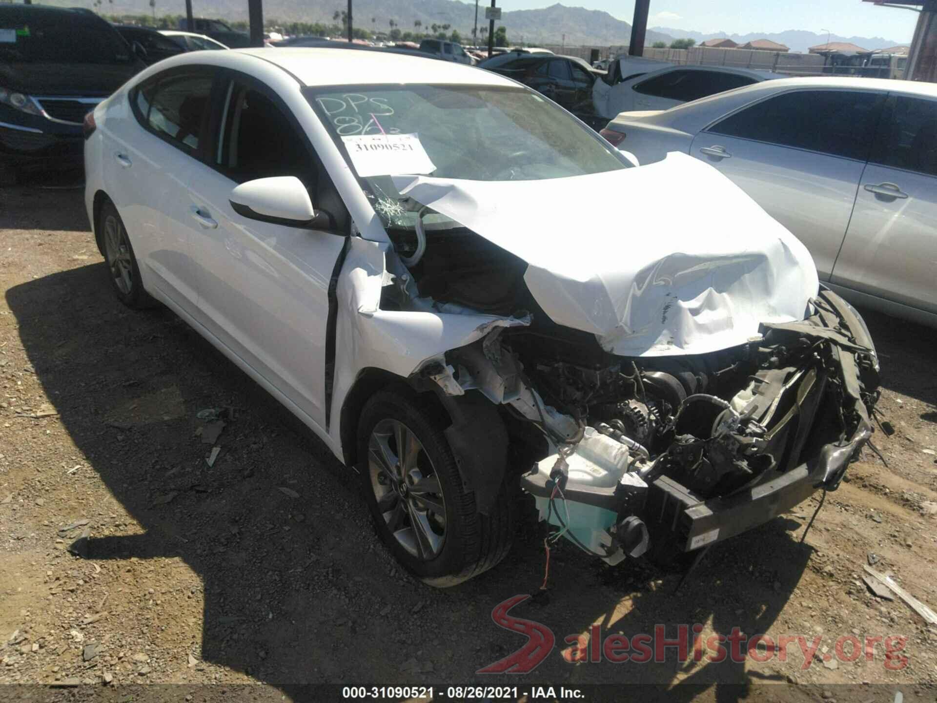 5NPD84LF9JH326742 2018 HYUNDAI ELANTRA