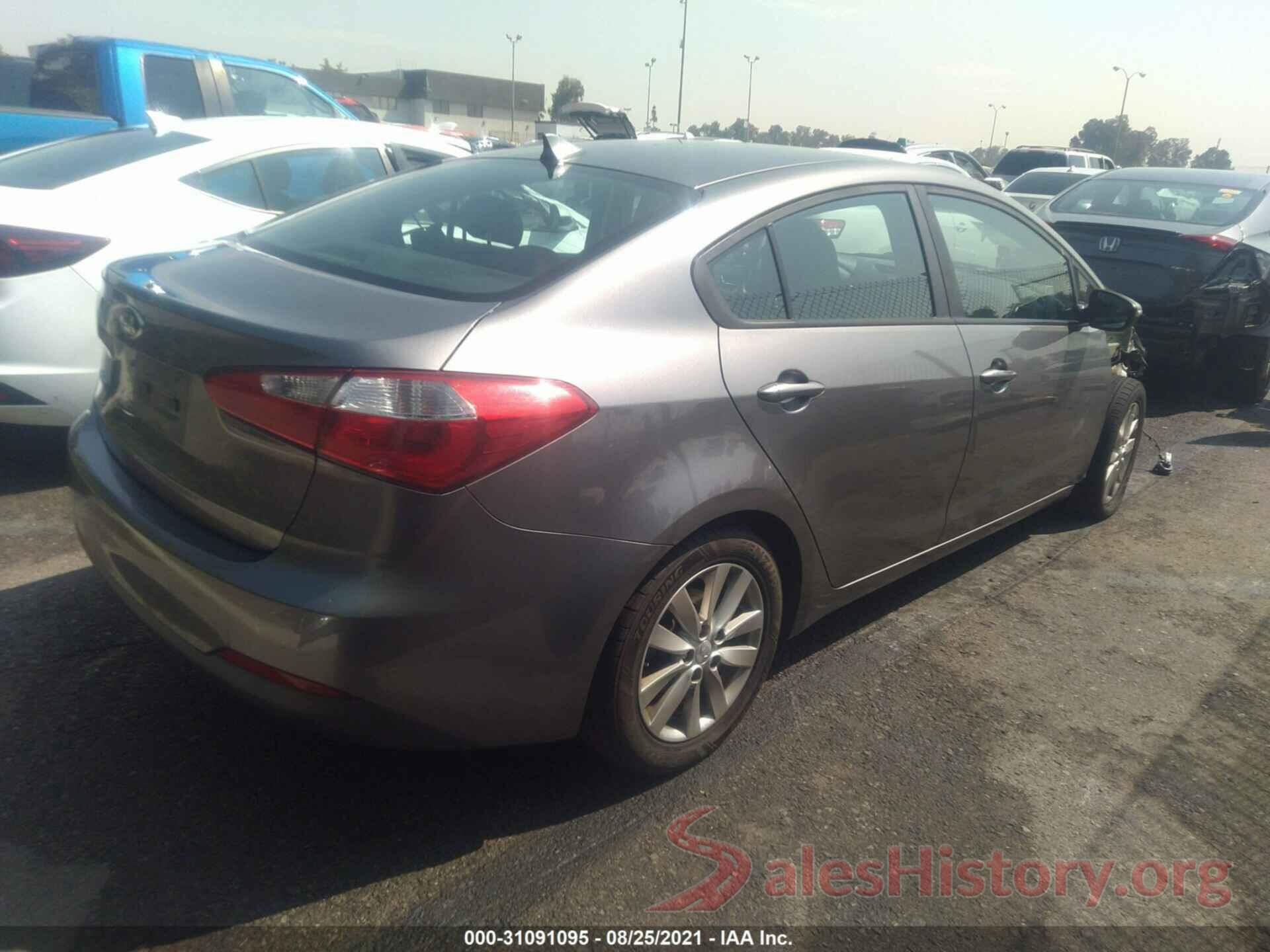 KNAFX4A61G5508892 2016 KIA FORTE