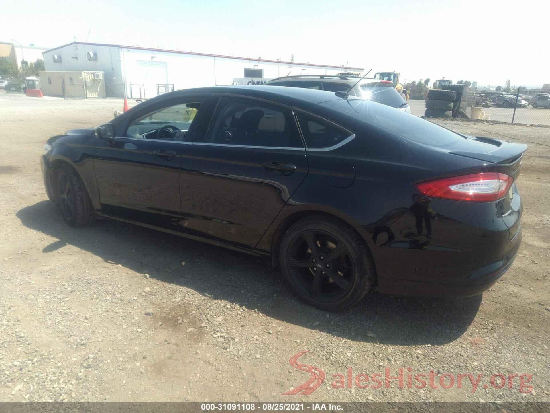 3FA6P0HD8GR186285 2016 FORD FUSION